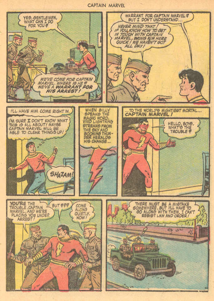 Read online Captain Marvel Adventures comic -  Issue #33 - 37