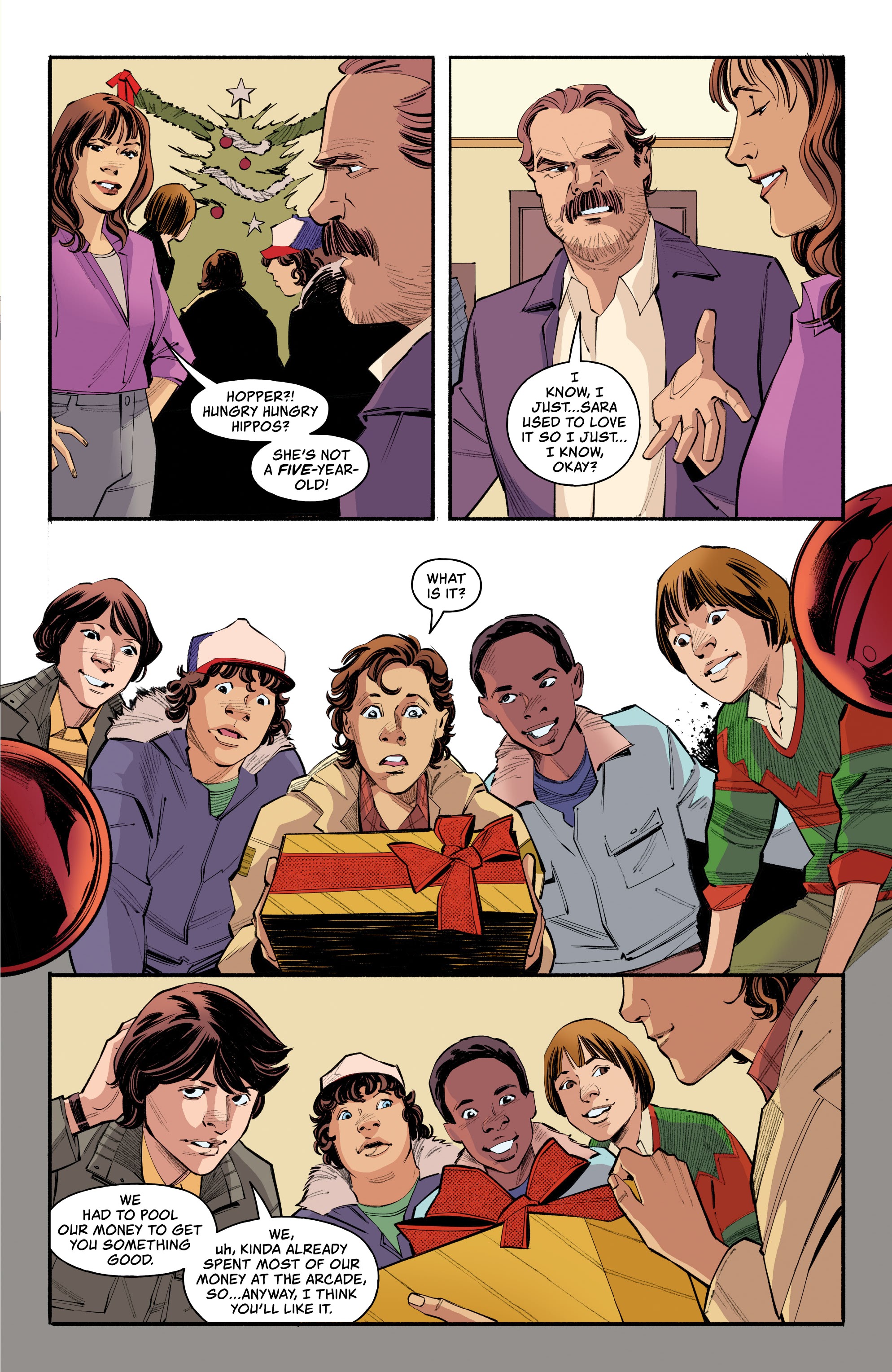 Read online Stranger Things Winter Special one-shot comic -  Issue # Full - 13