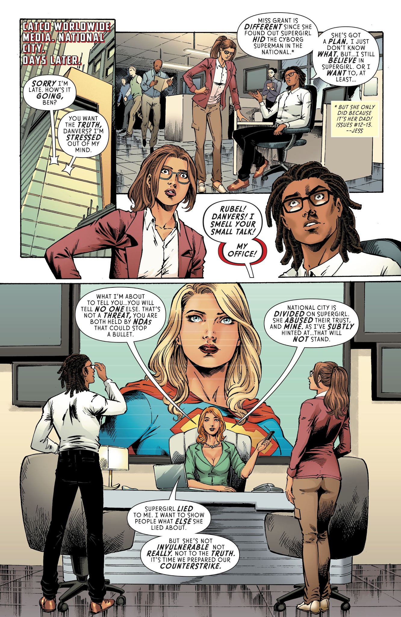 Read online Supergirl (2016) comic -  Issue #14 - 22