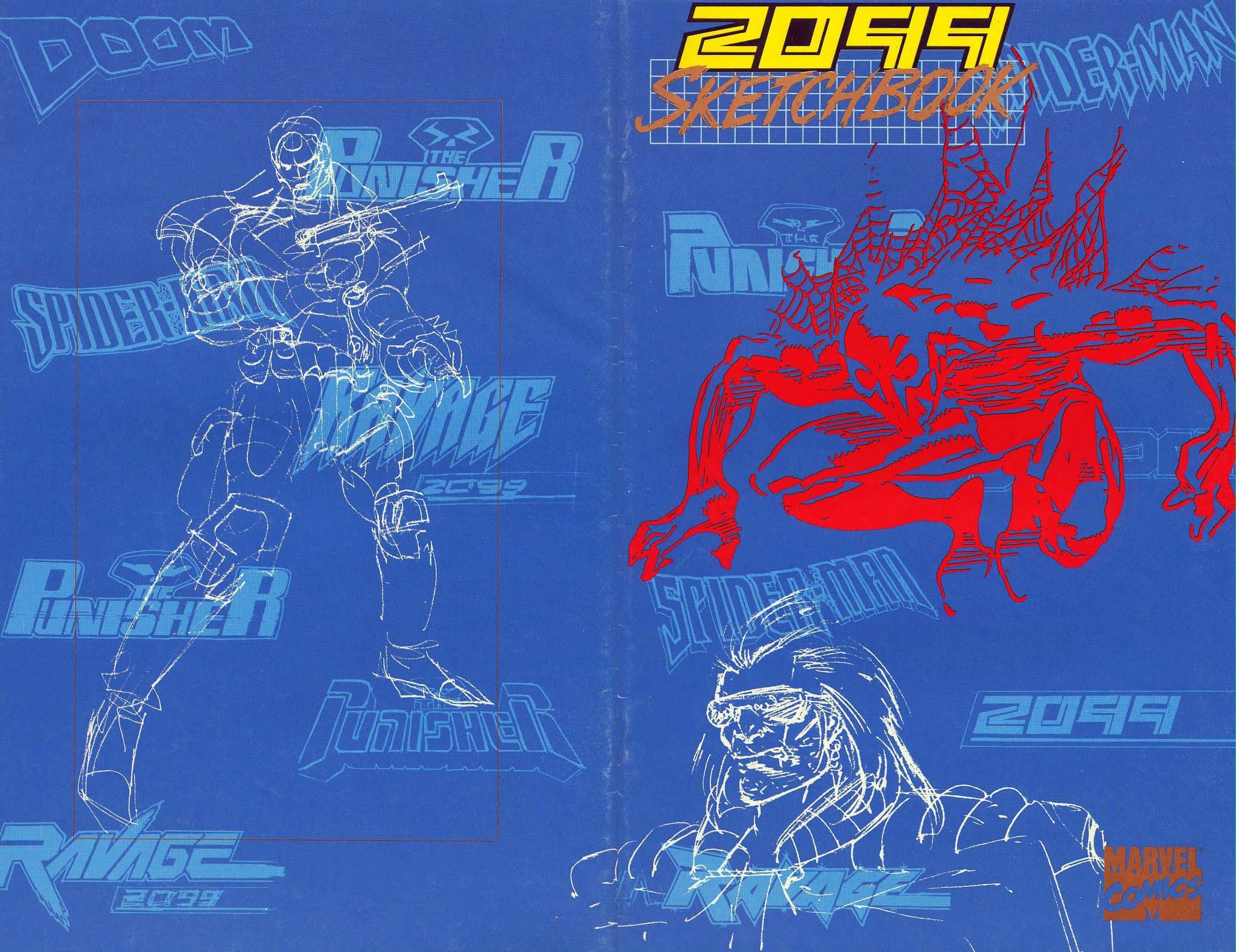 Read online 2099 Sketchbook comic -  Issue # Full - 37