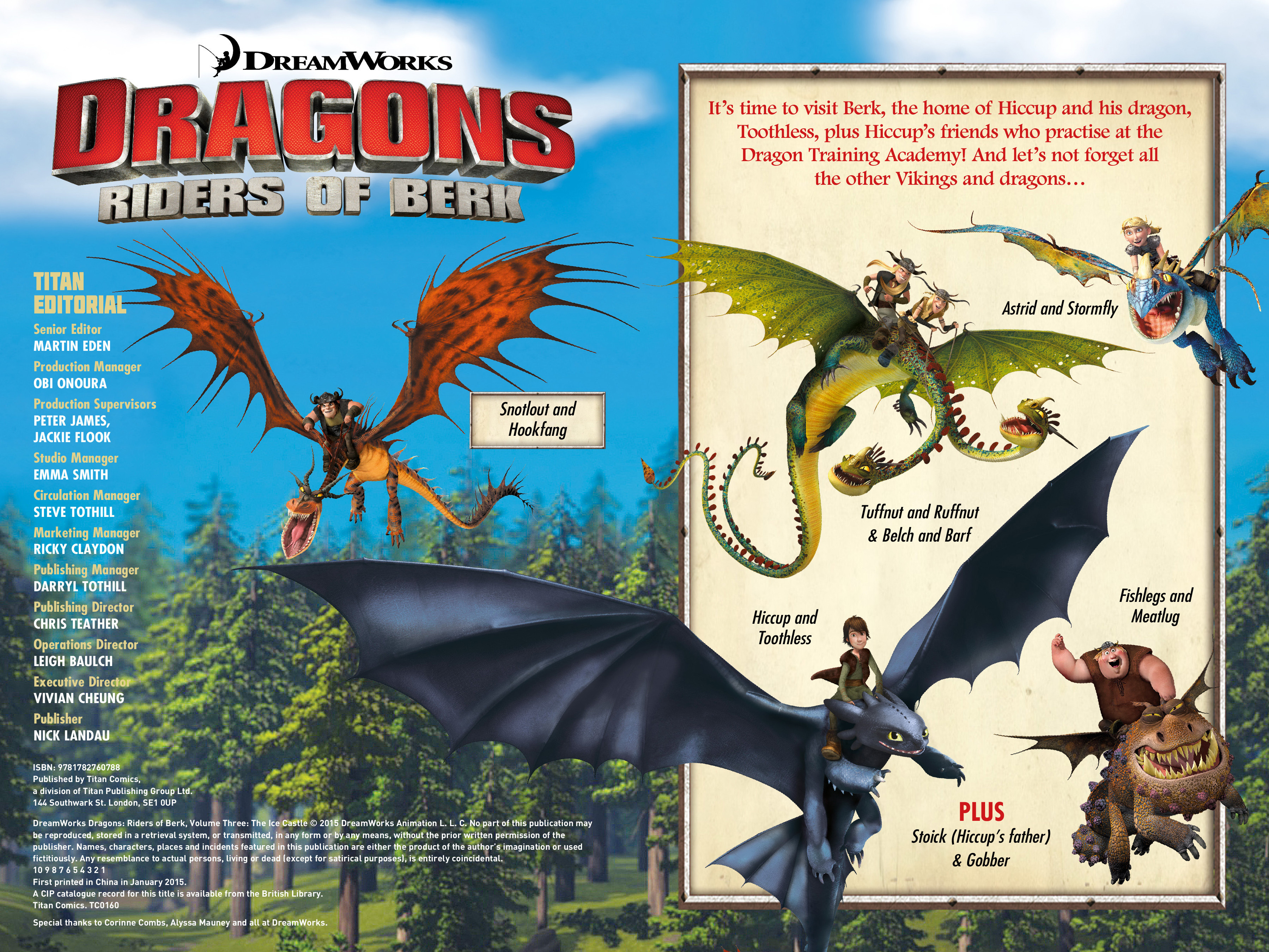 Read online DreamWorks Dragons: Riders of Berk comic -  Issue #3 - 5