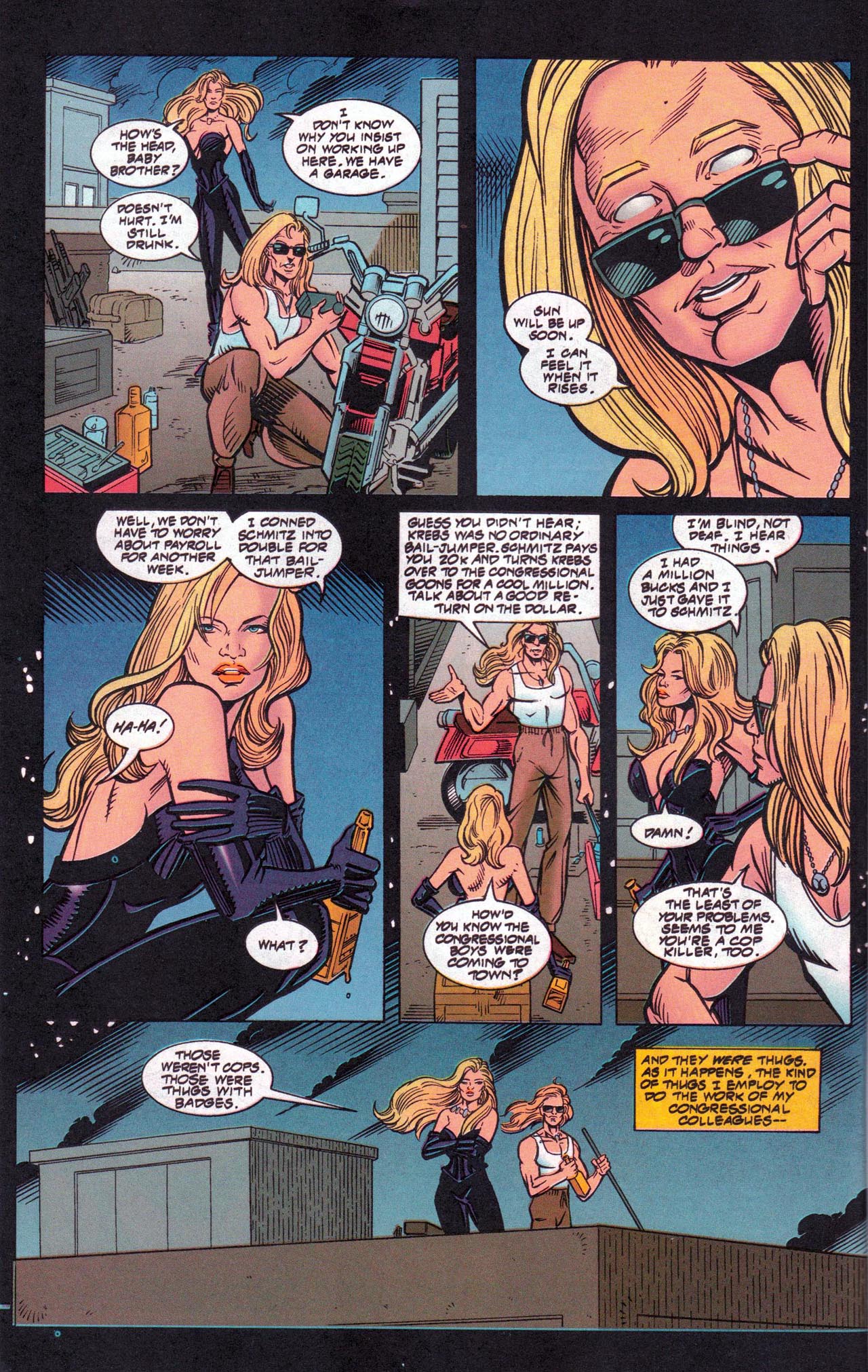 Read online Barb Wire Movie Special comic -  Issue # Full - 10