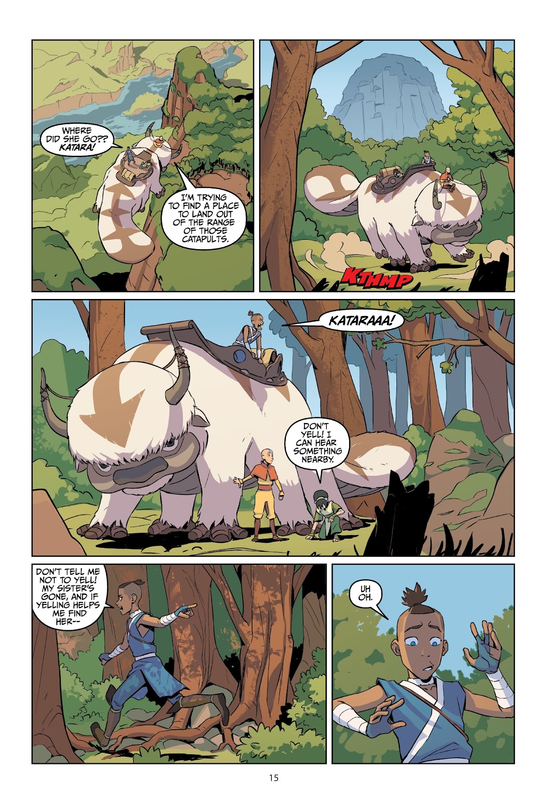 Avatar: The Last Airbender—Katara and the Pirate's Silver issue TPB - Page 16