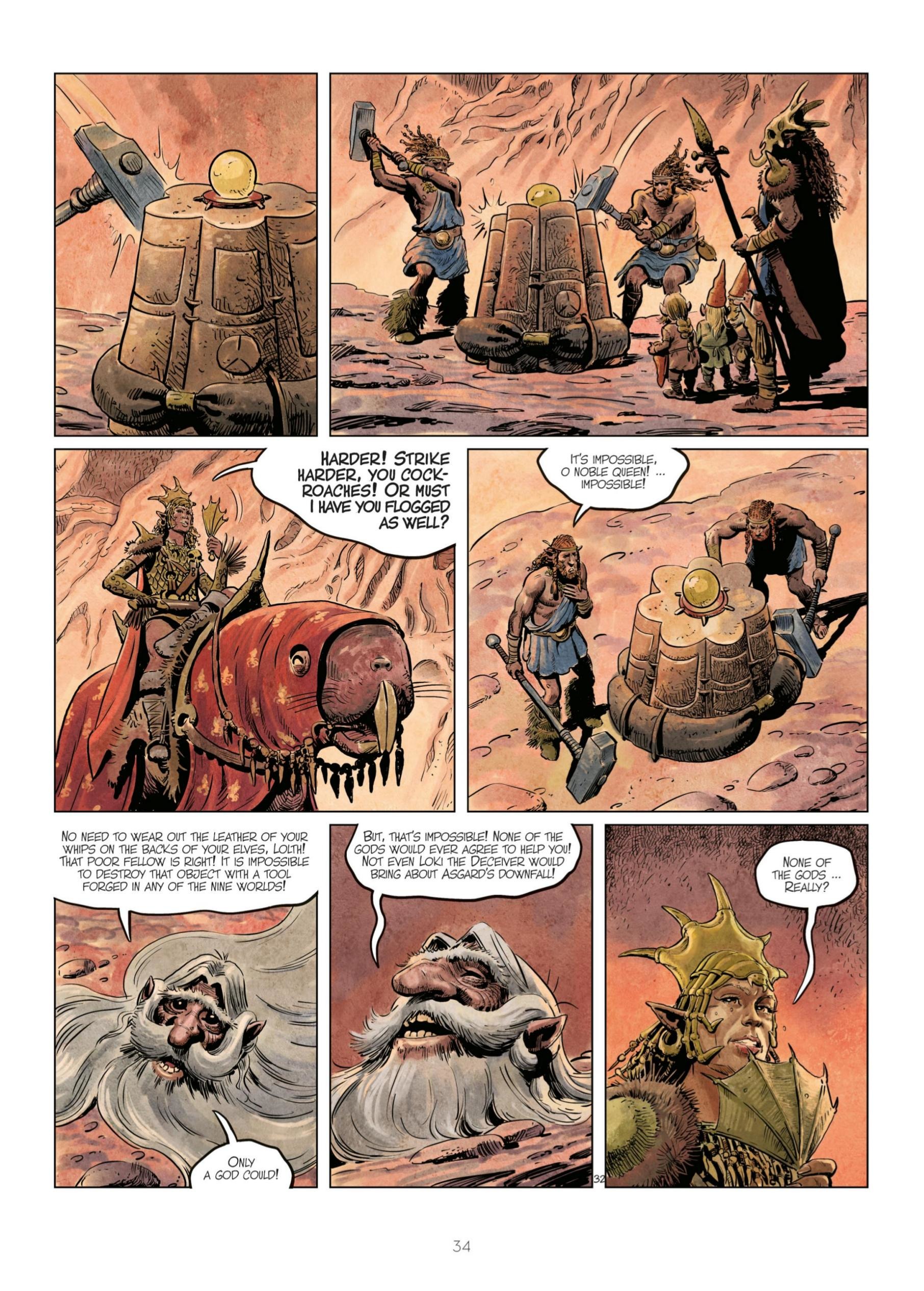 Read online The World of Thorgal: Wolfcub comic -  Issue #6 - 36