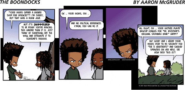 Read online The Boondocks Collection comic -  Issue # Year 2001 - 126