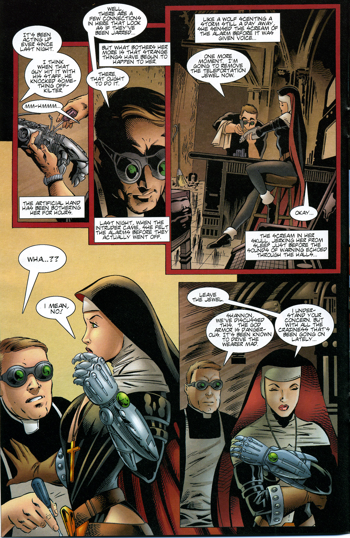 Read online Warrior Nun Areala comic -  Issue #2 - 5