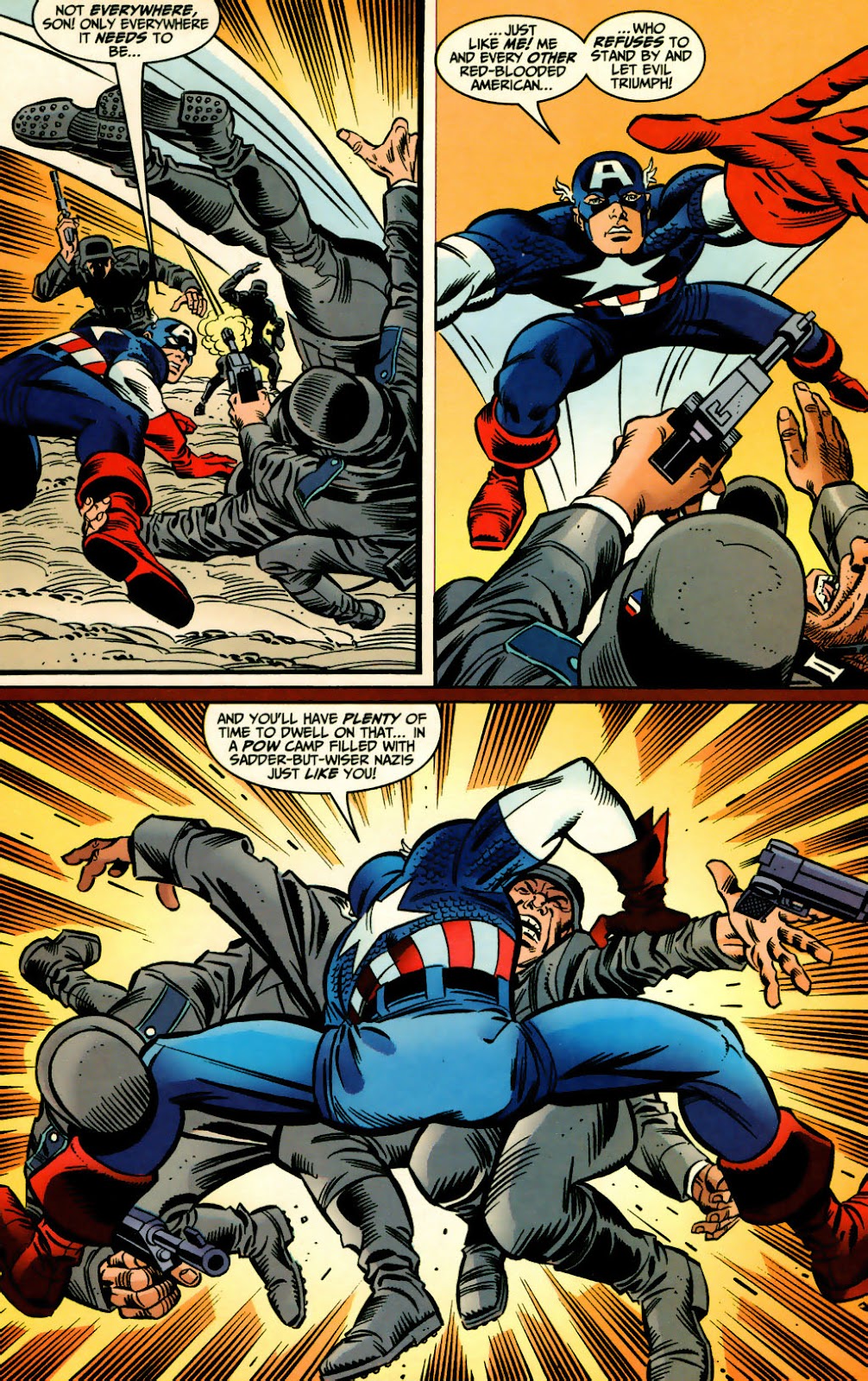 Read online Marvels Comics: Spider-Man comic -  Issue #Marvels Comics Captain America - 7