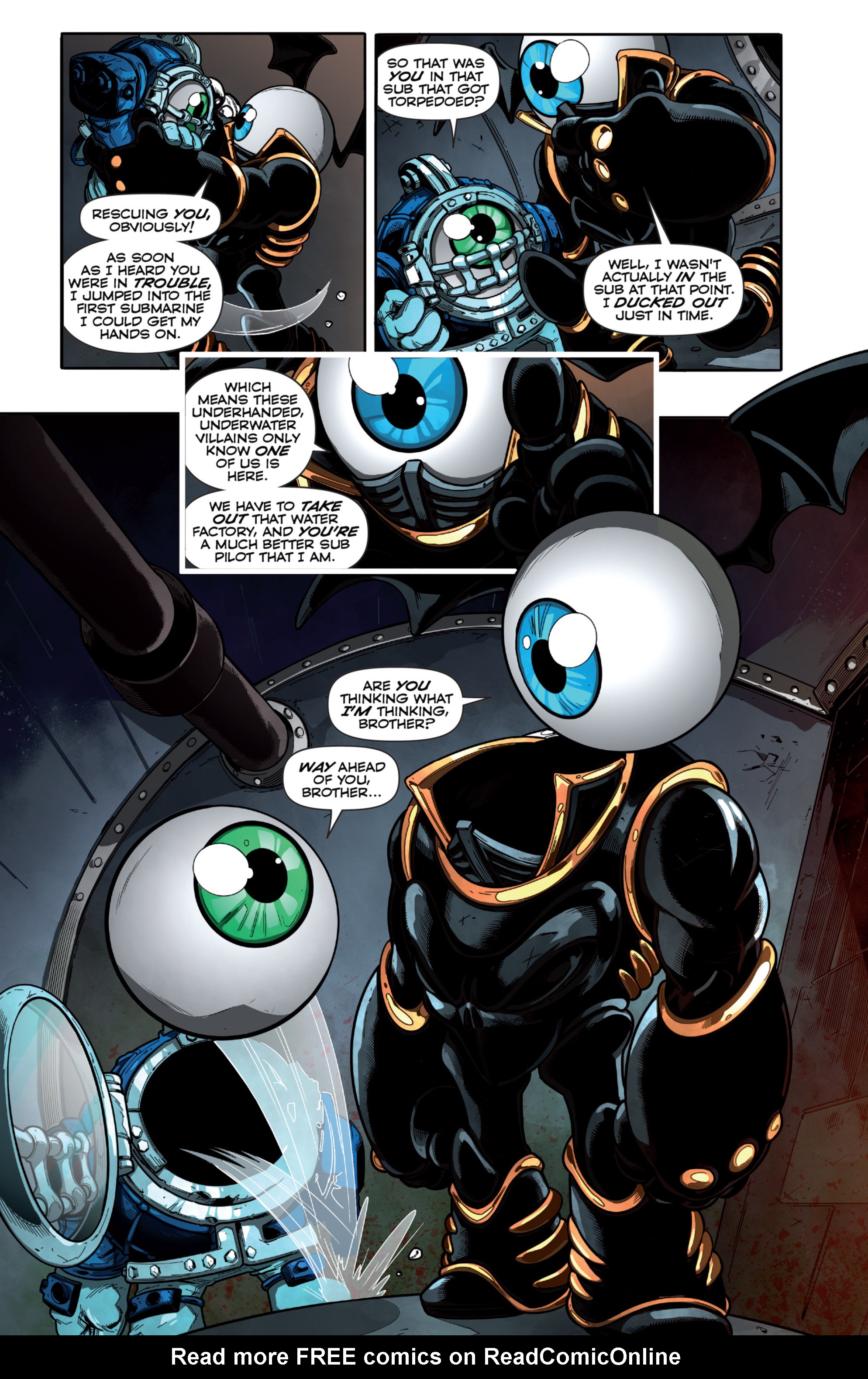 Read online Skylanders Superchargers comic -  Issue #6 - 9