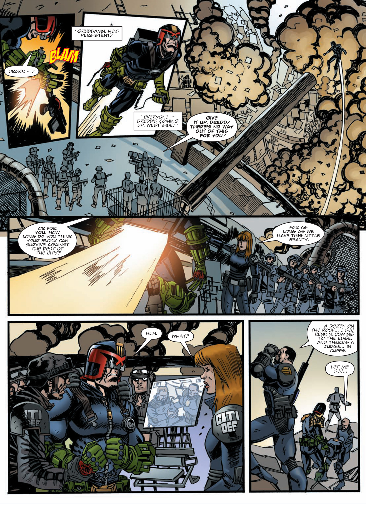 Read online Judge Dredd: Day of Chaos: Fallout comic -  Issue # TPB (Part 1) - 28