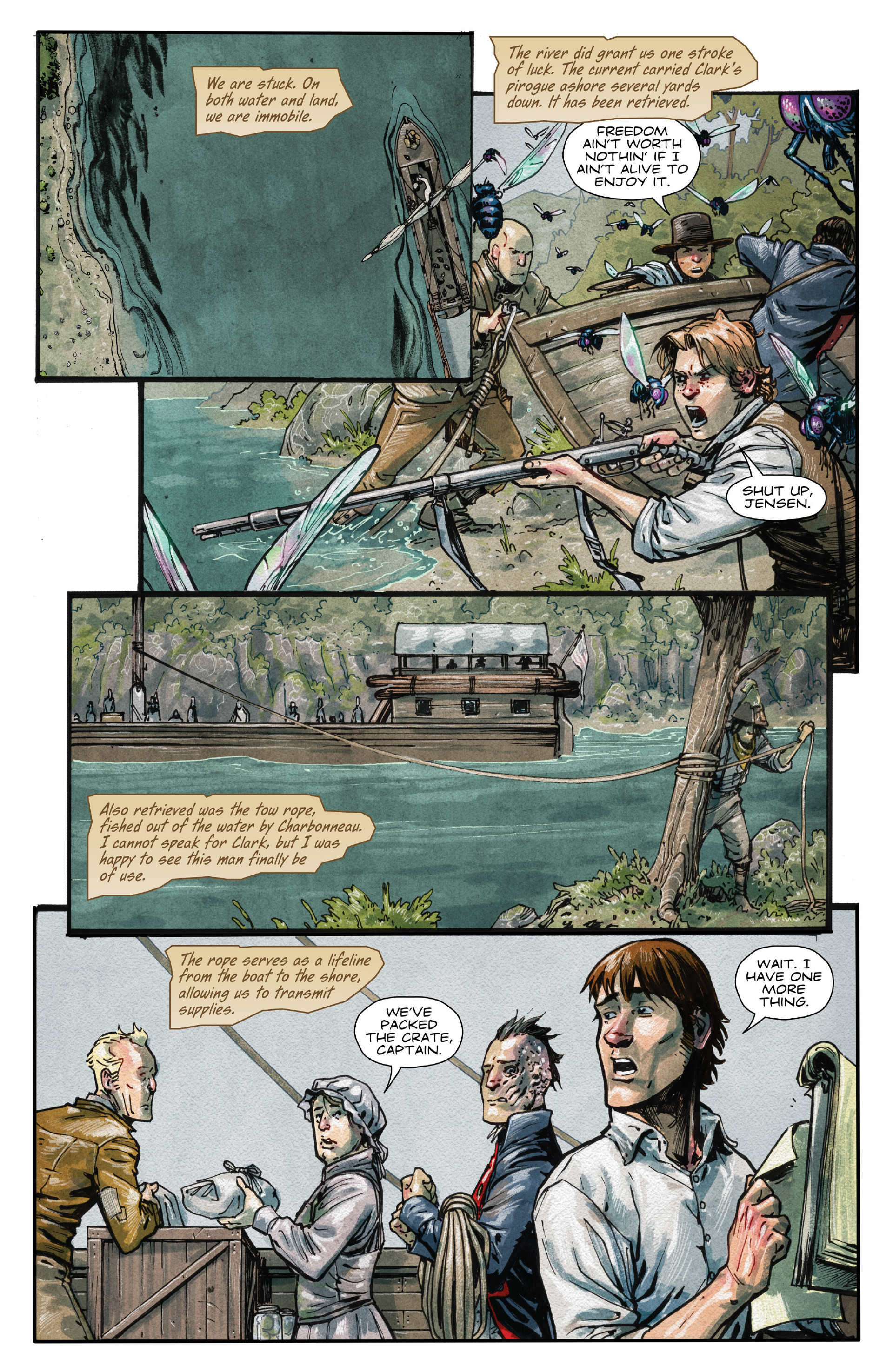 Read online Manifest Destiny comic -  Issue #8 - 8