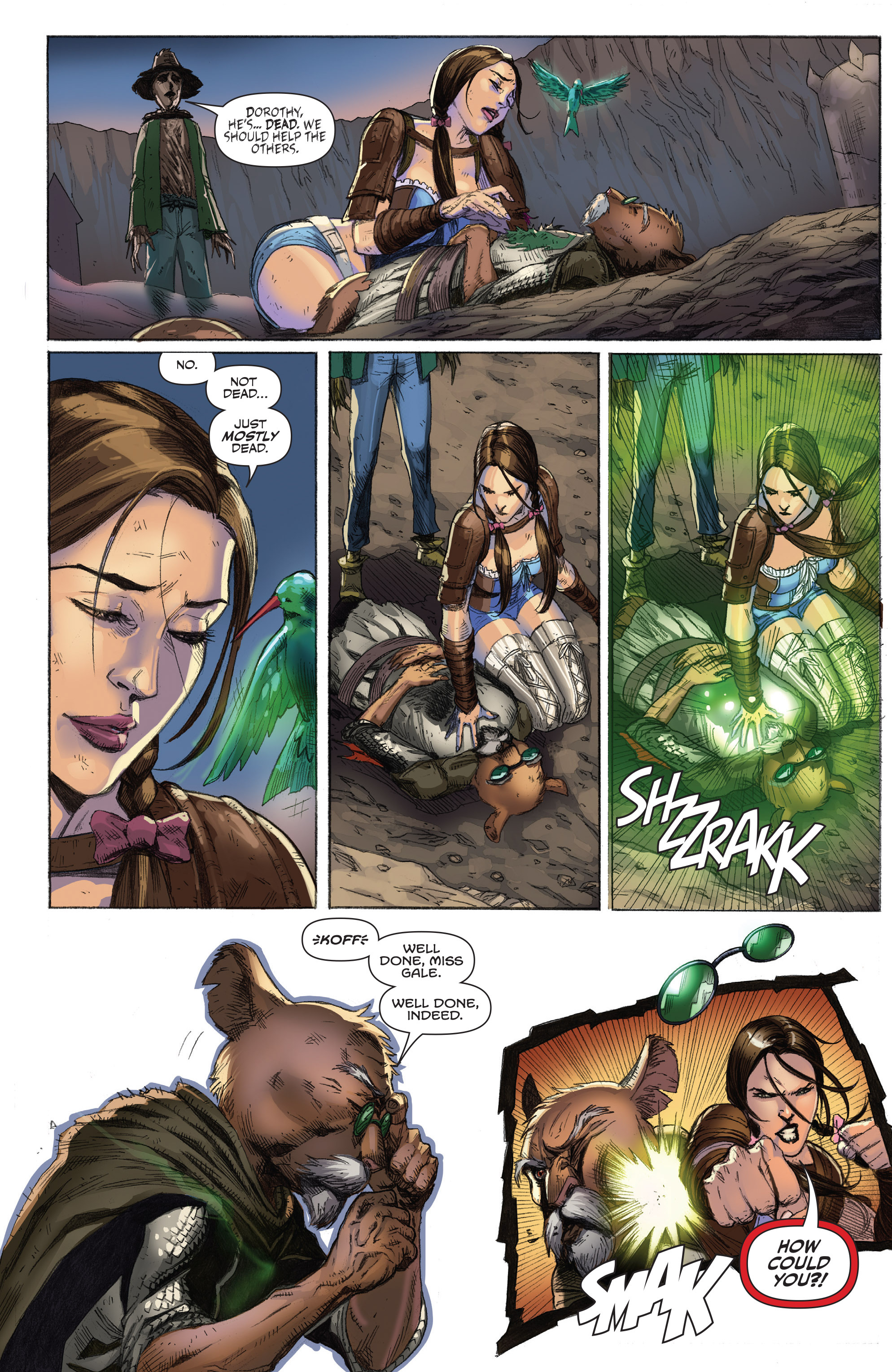 Read online Grimm Fairy Tales presents Warlord of Oz comic -  Issue #6 - 19