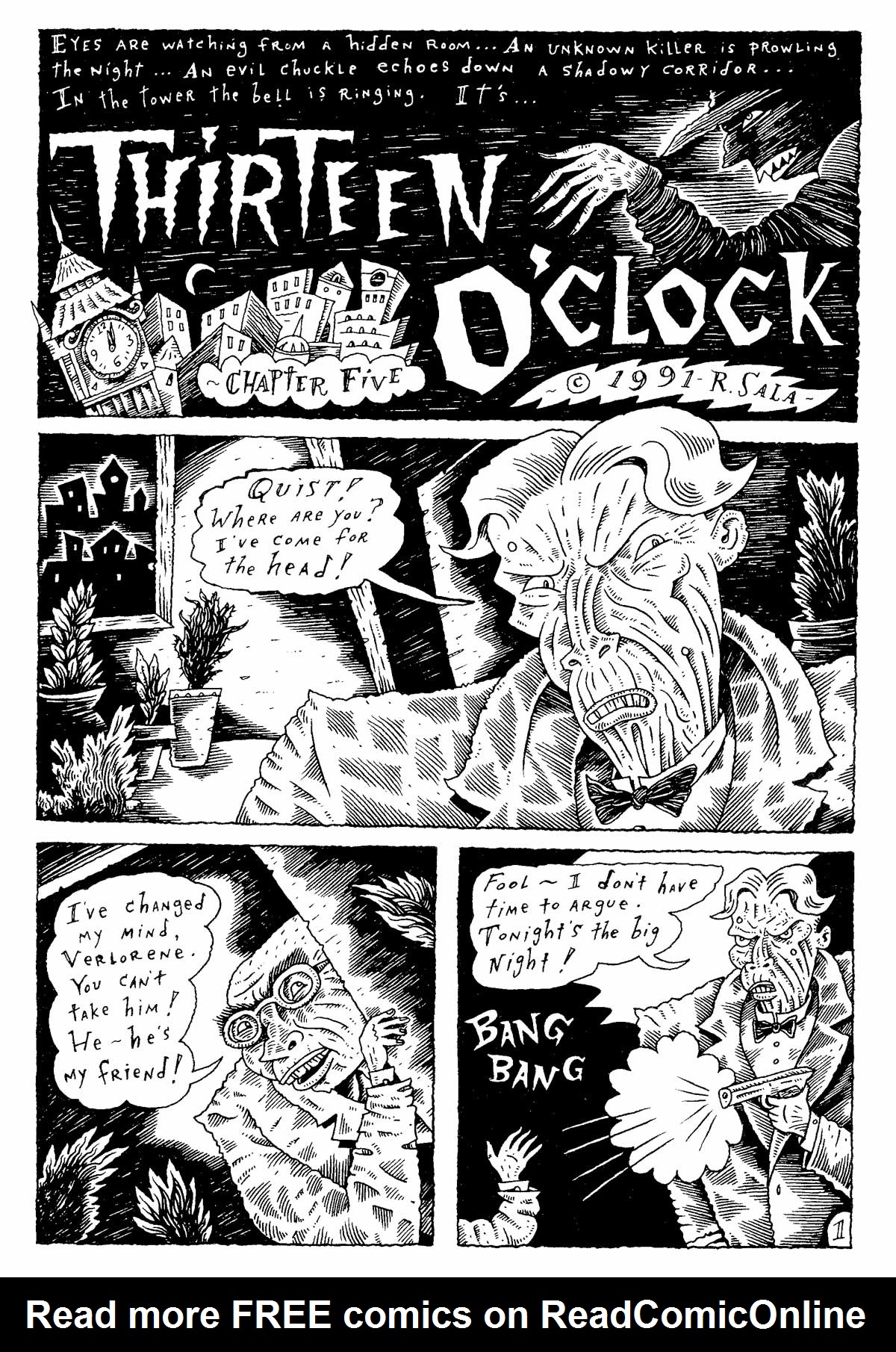 Read online Thirteen O'Clock comic -  Issue # Full - 25