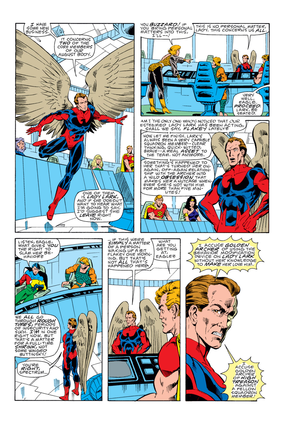 Read online Squadron Supreme (1985) comic -  Issue #6 - 16