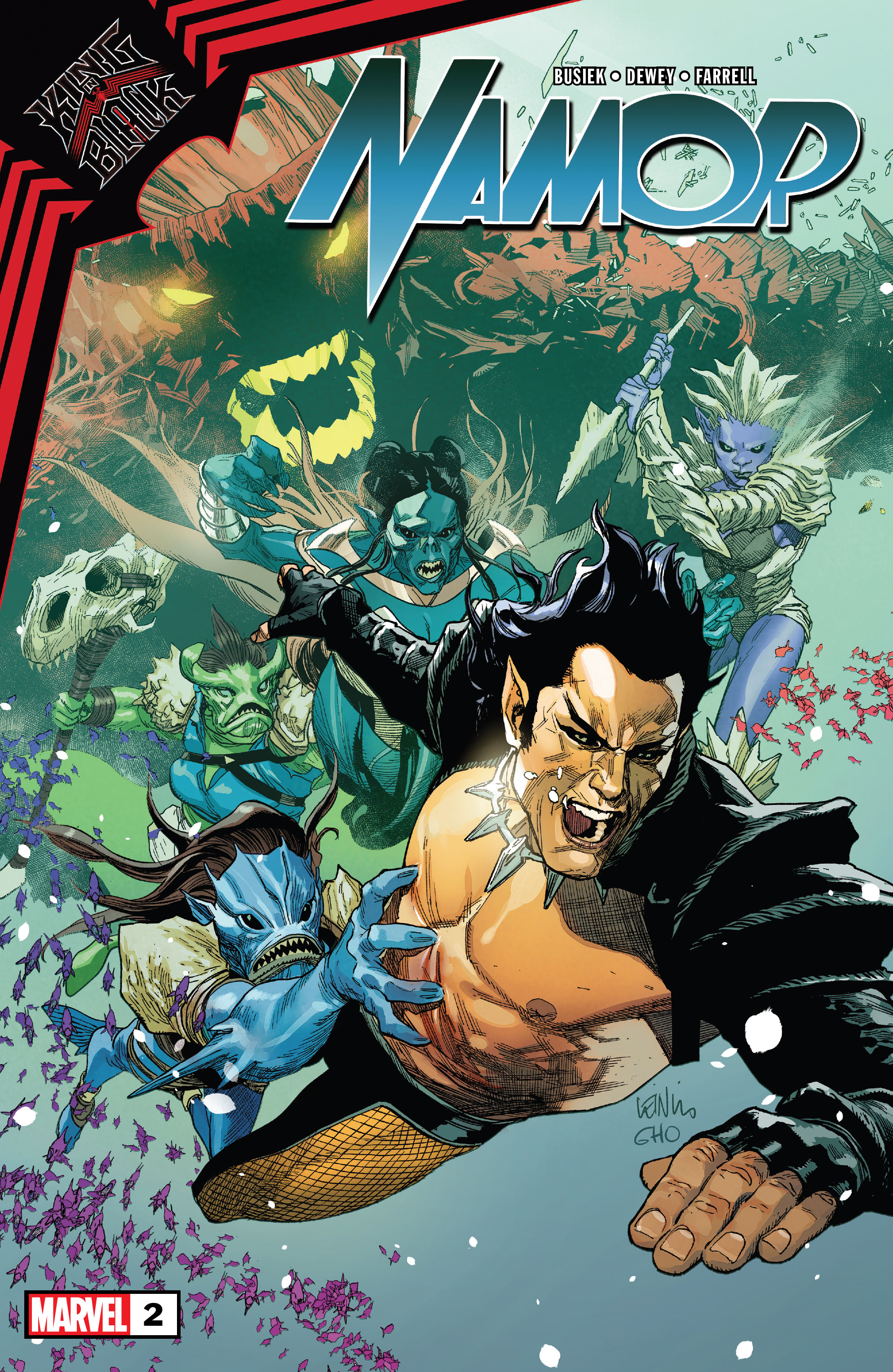 Read online King In Black: Namor comic -  Issue #2 - 1