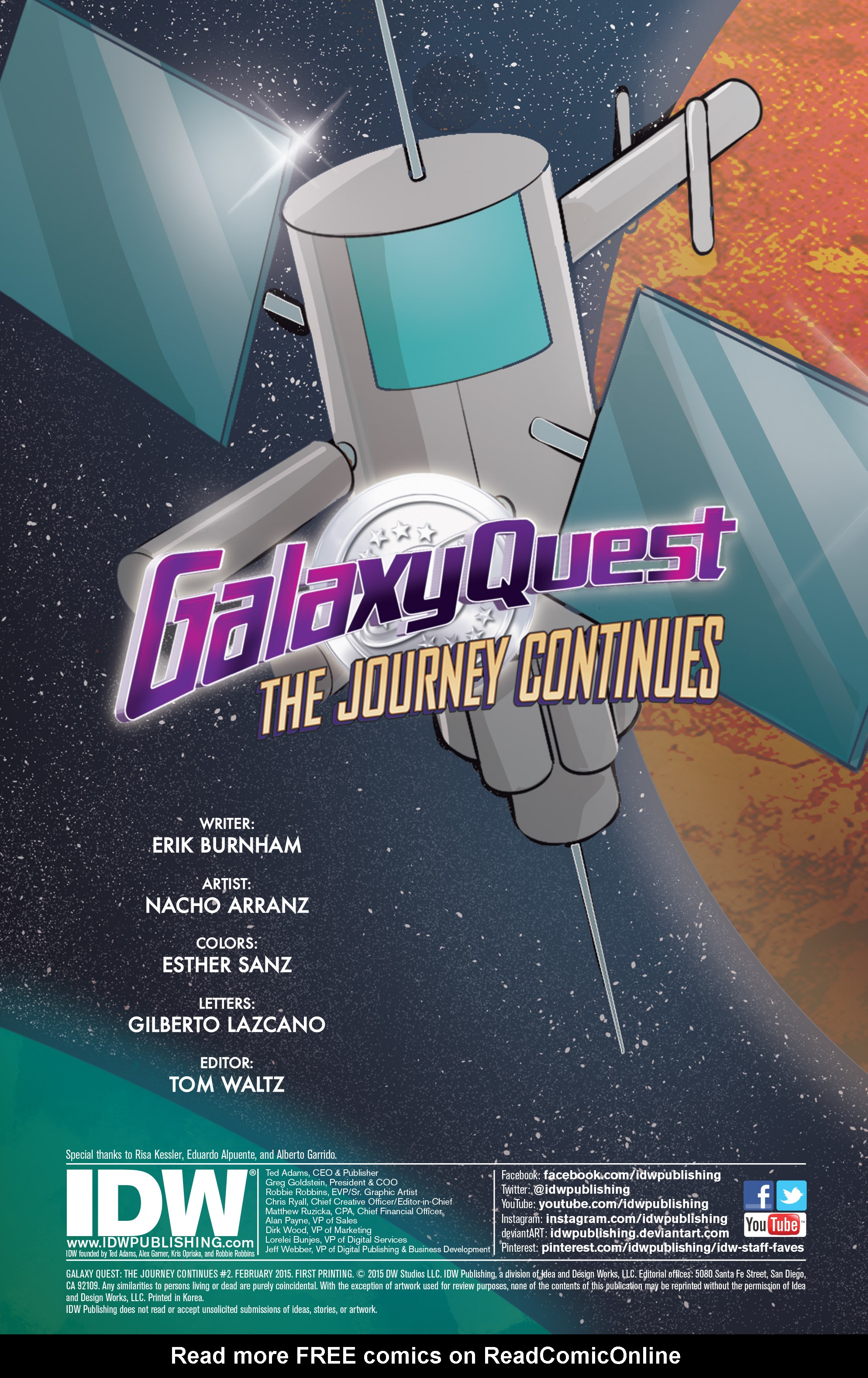Read online Galaxy Quest: The Journey Continues comic -  Issue #2 - 2