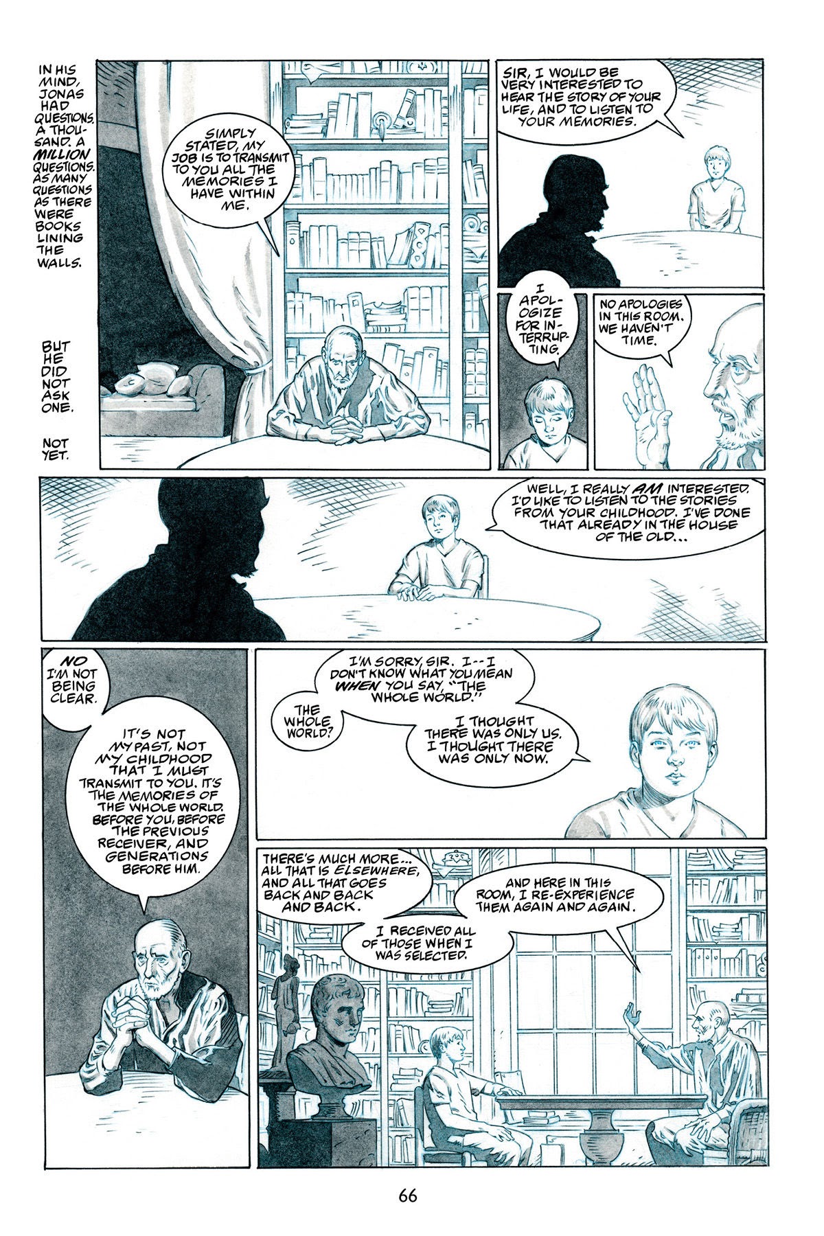 Read online The Giver comic -  Issue # TPB (Part 1) - 70