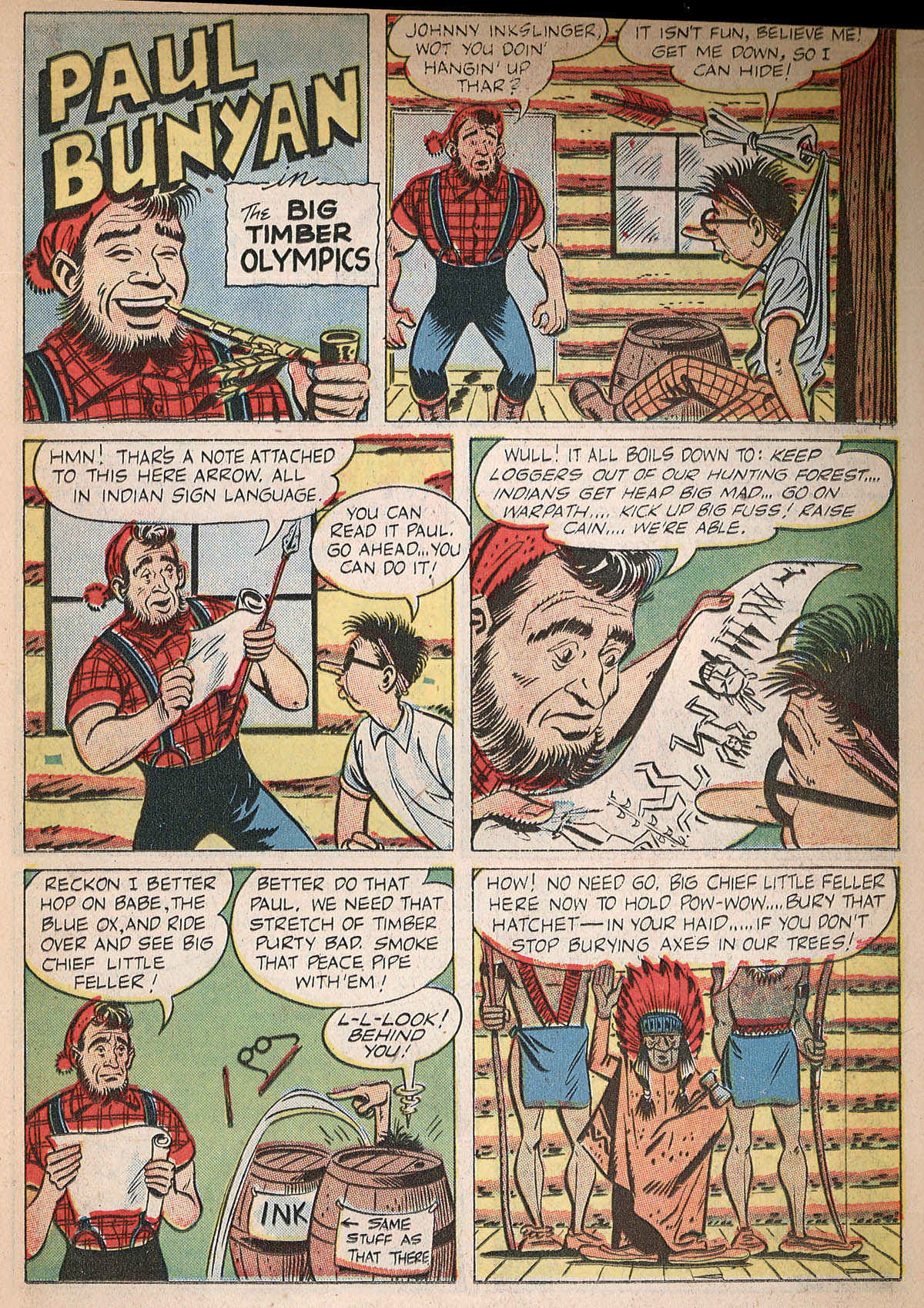 Read online Blondie Comics (1947) comic -  Issue #15 - 21