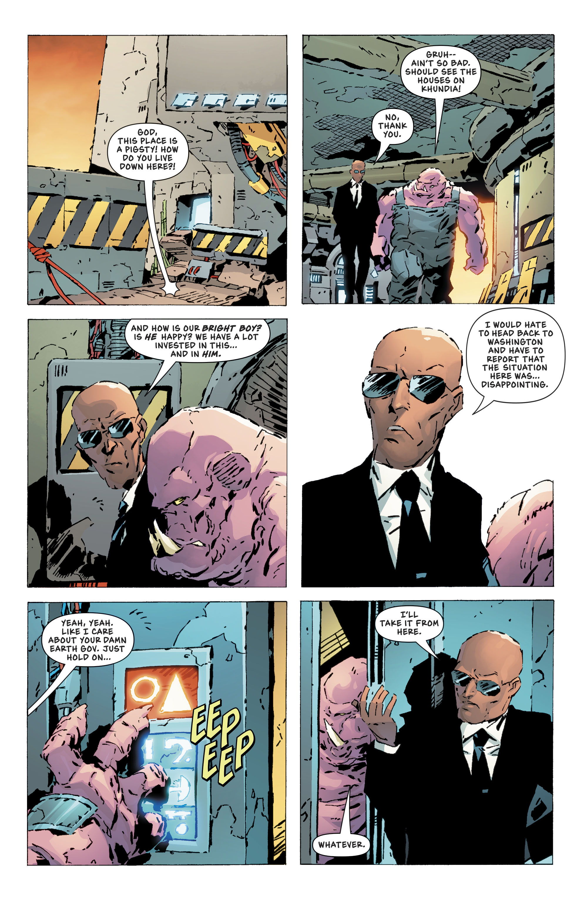 Read online Inferior Five comic -  Issue #4 - 16