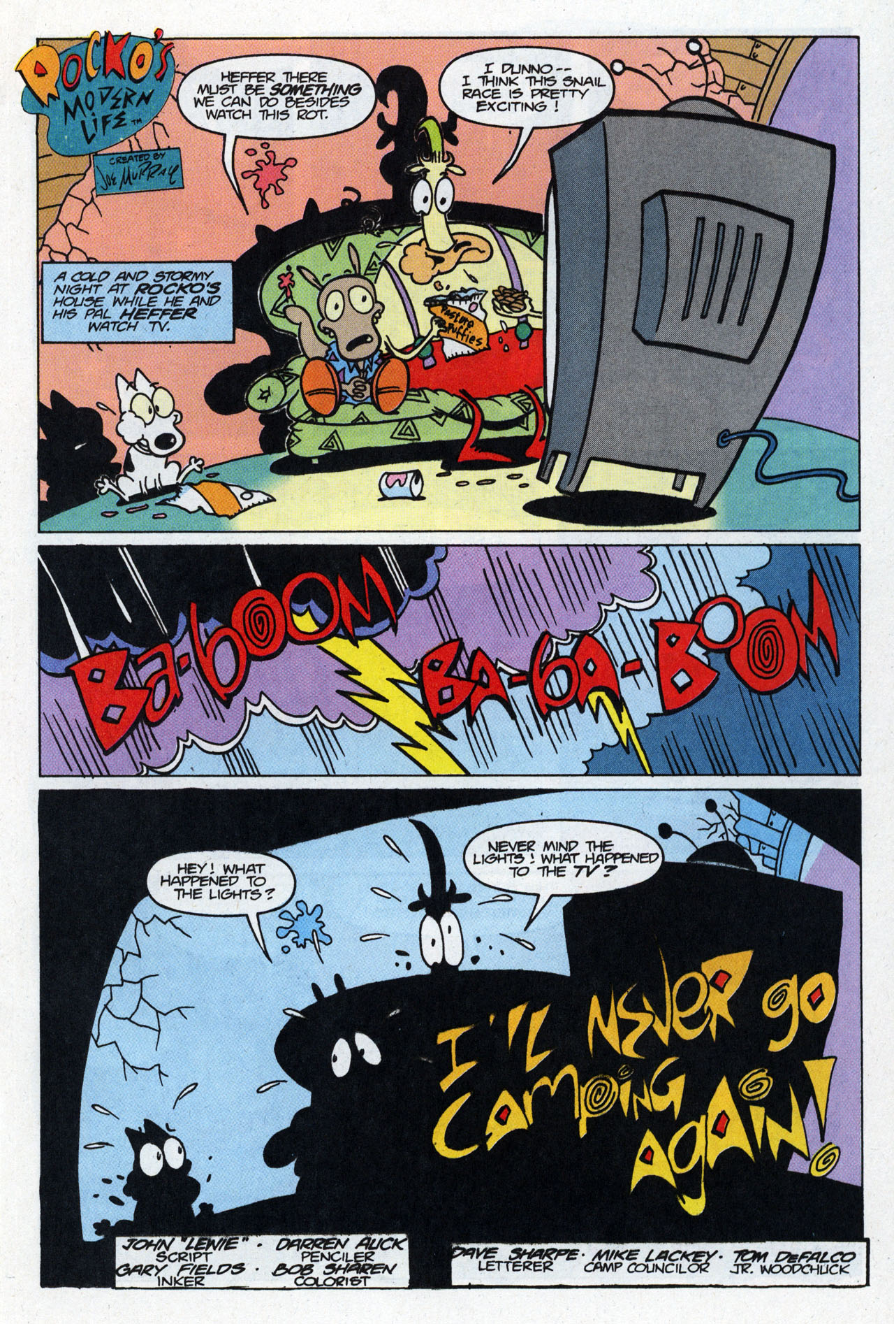 Read online Rocko's Modern Life comic -  Issue #7 - 18