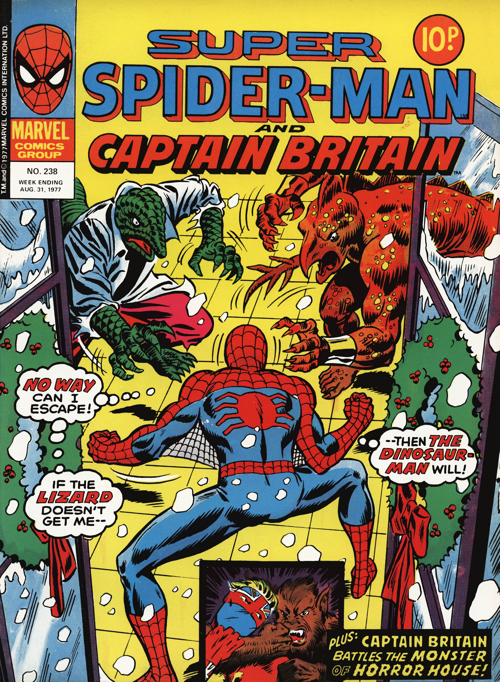 Read online Super Spider-Man and Captain Britain comic -  Issue #238 - 1