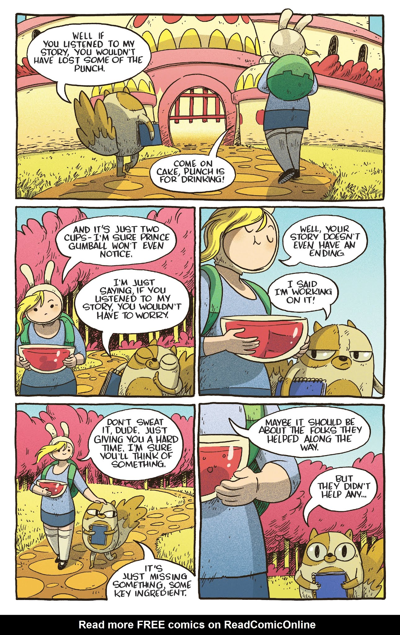 Read online Free Comic Book Day 2018 comic -  Issue # Adventure Time with Fionna and Cake - 23