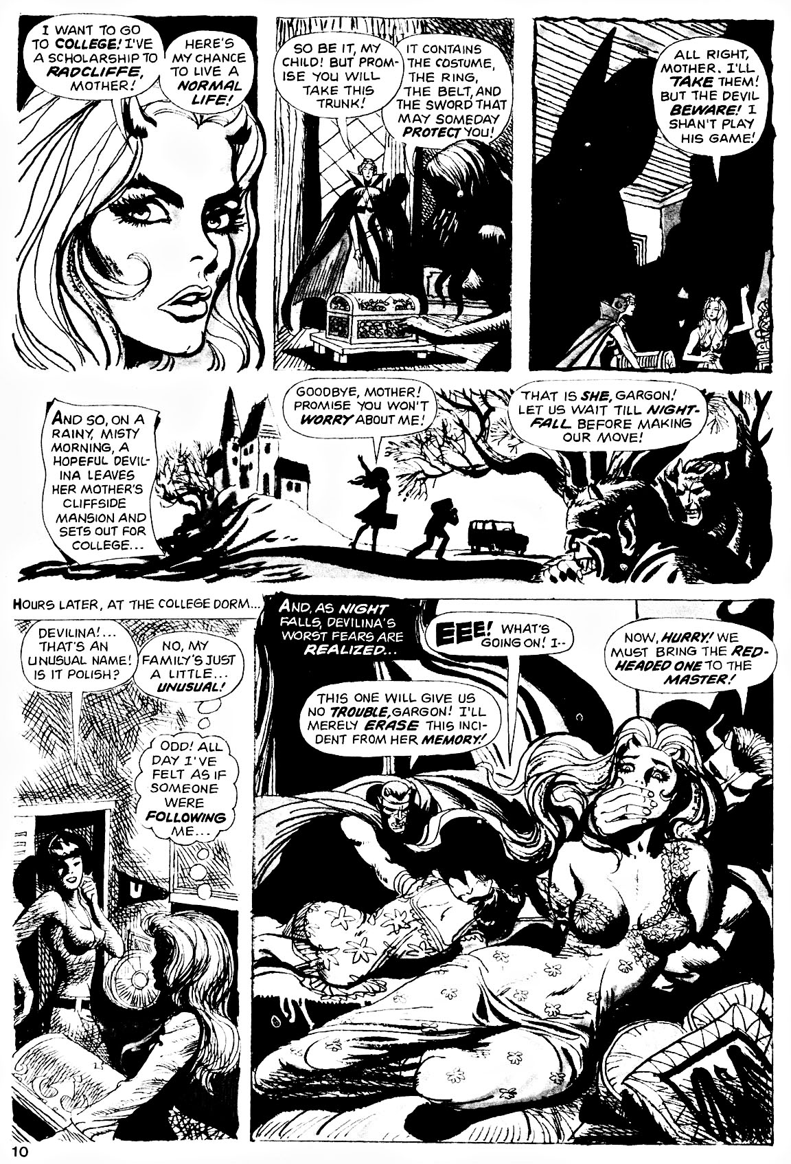 Read online Devilina comic -  Issue #1 - 9