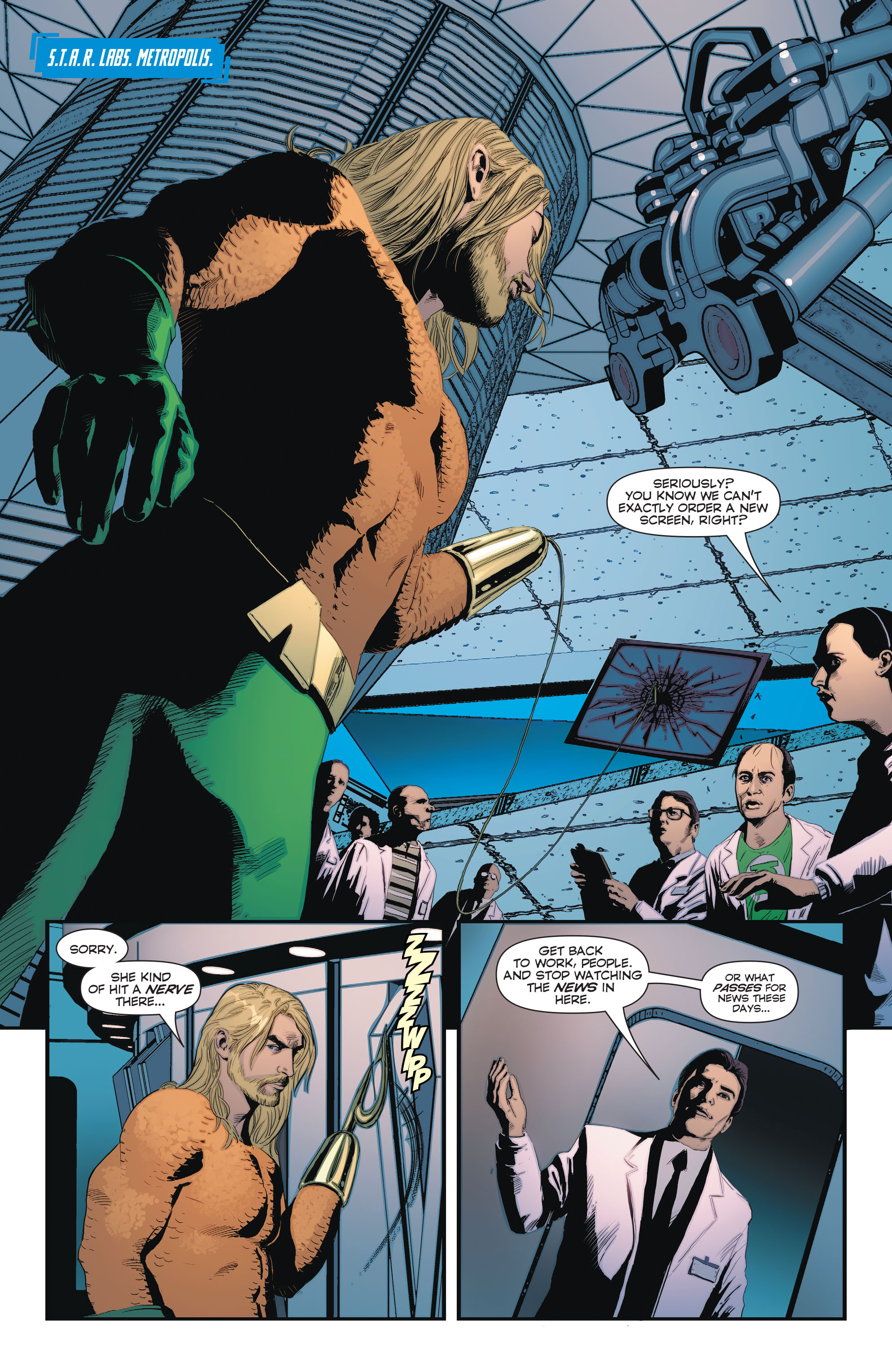 Read online Convergence Aquaman comic -  Issue #1 - 10