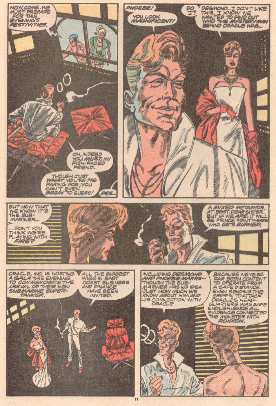 Read online Namor, The Sub-Mariner comic -  Issue #4 - 8