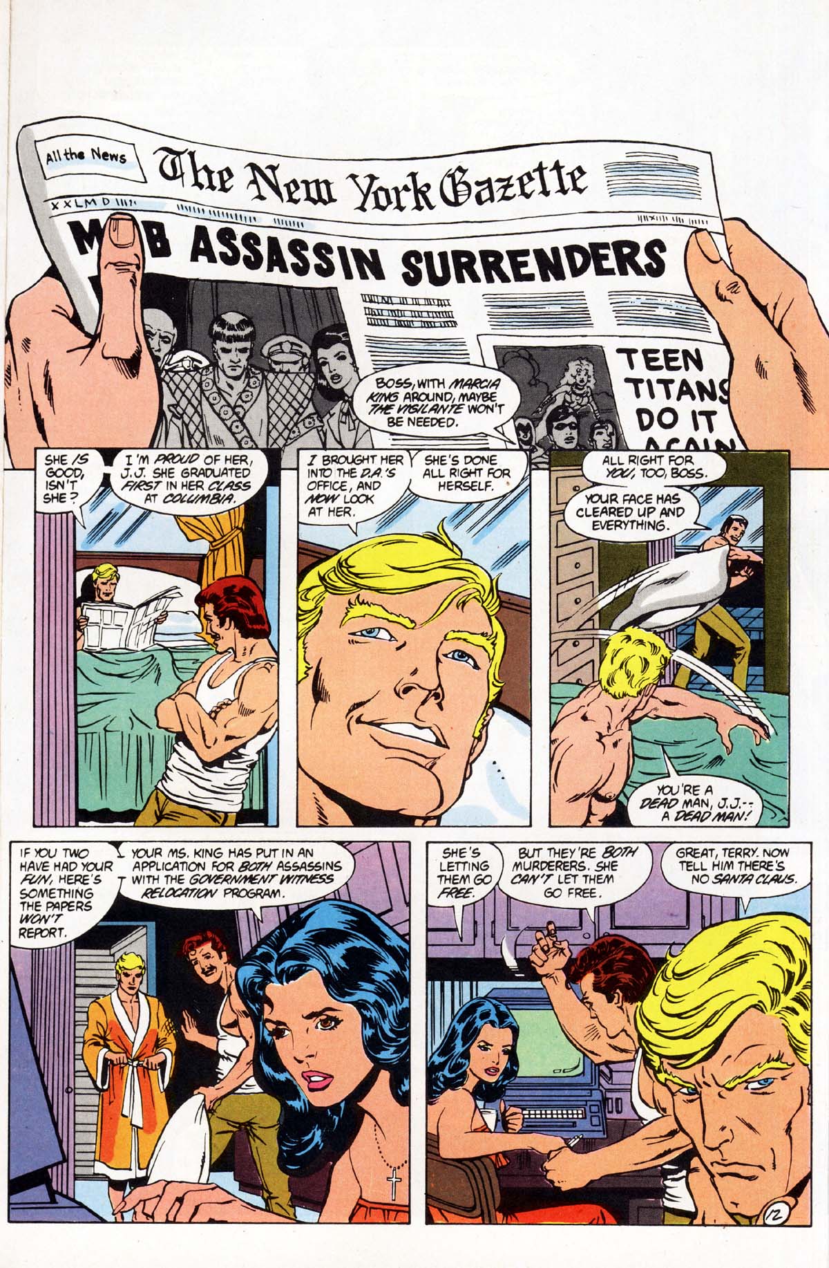 Read online Vigilante (1983) comic -  Issue #5 - 13