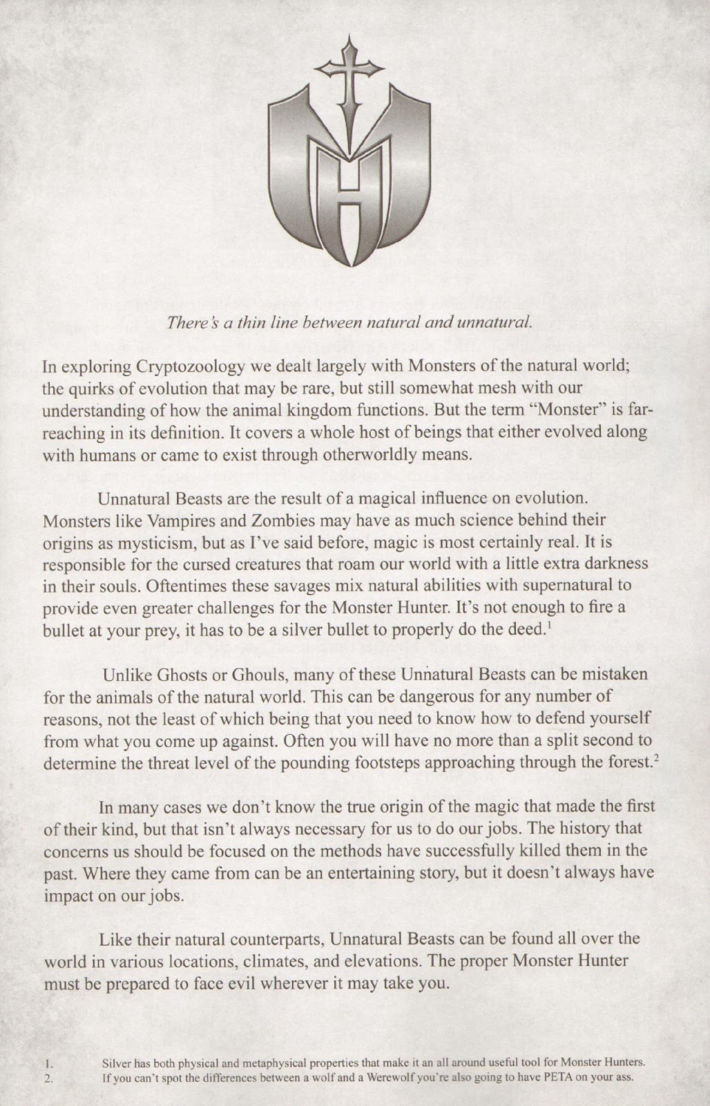 The Monster Hunters' Survival Guide issue 4 - Page 7