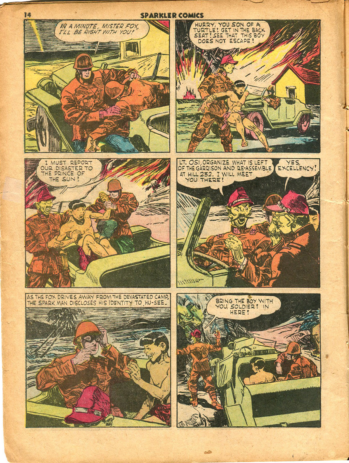 Read online Sparkler Comics comic -  Issue #15 - 16