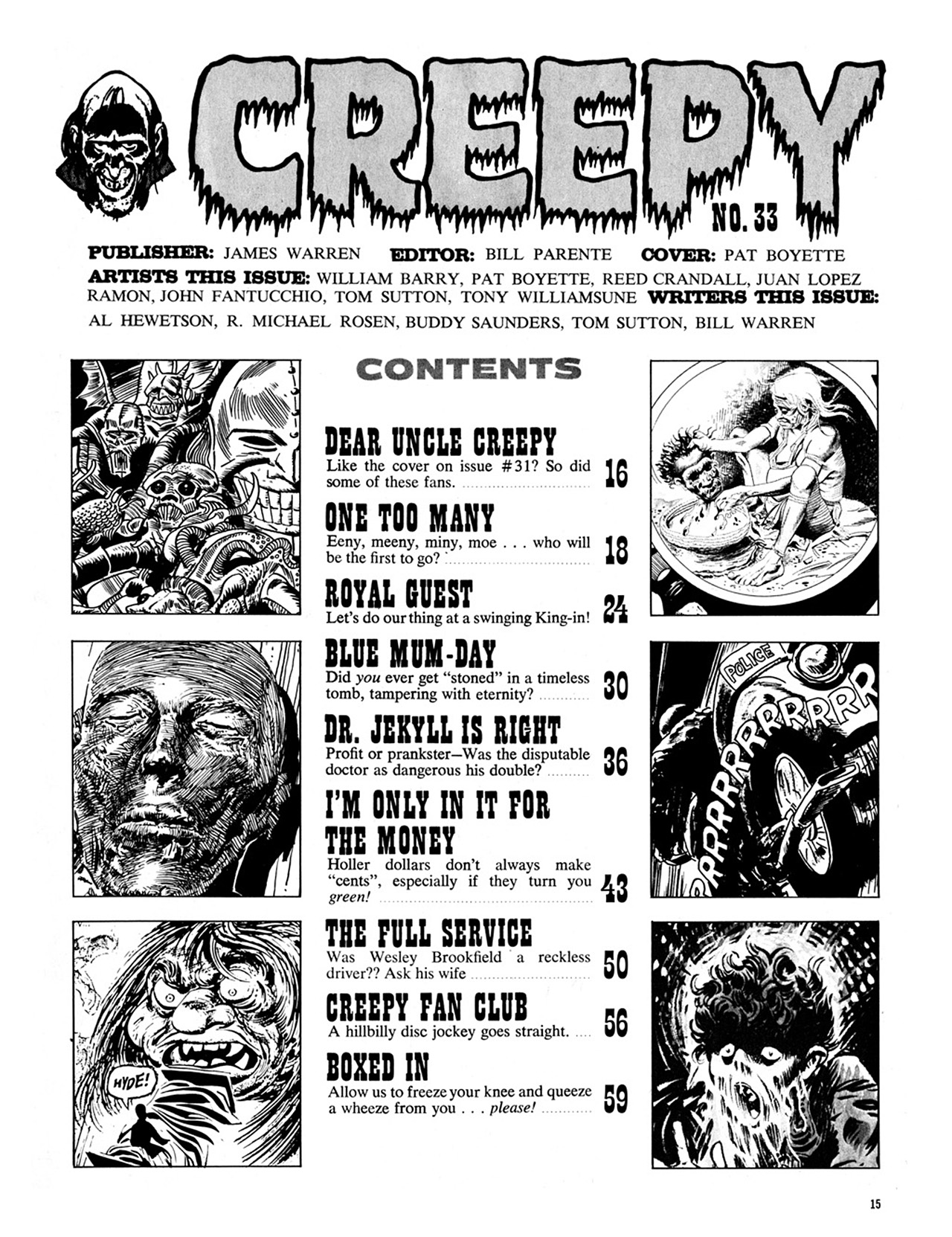 Read online Creepy Archives comic -  Issue # TPB 7 (Part 1) - 16