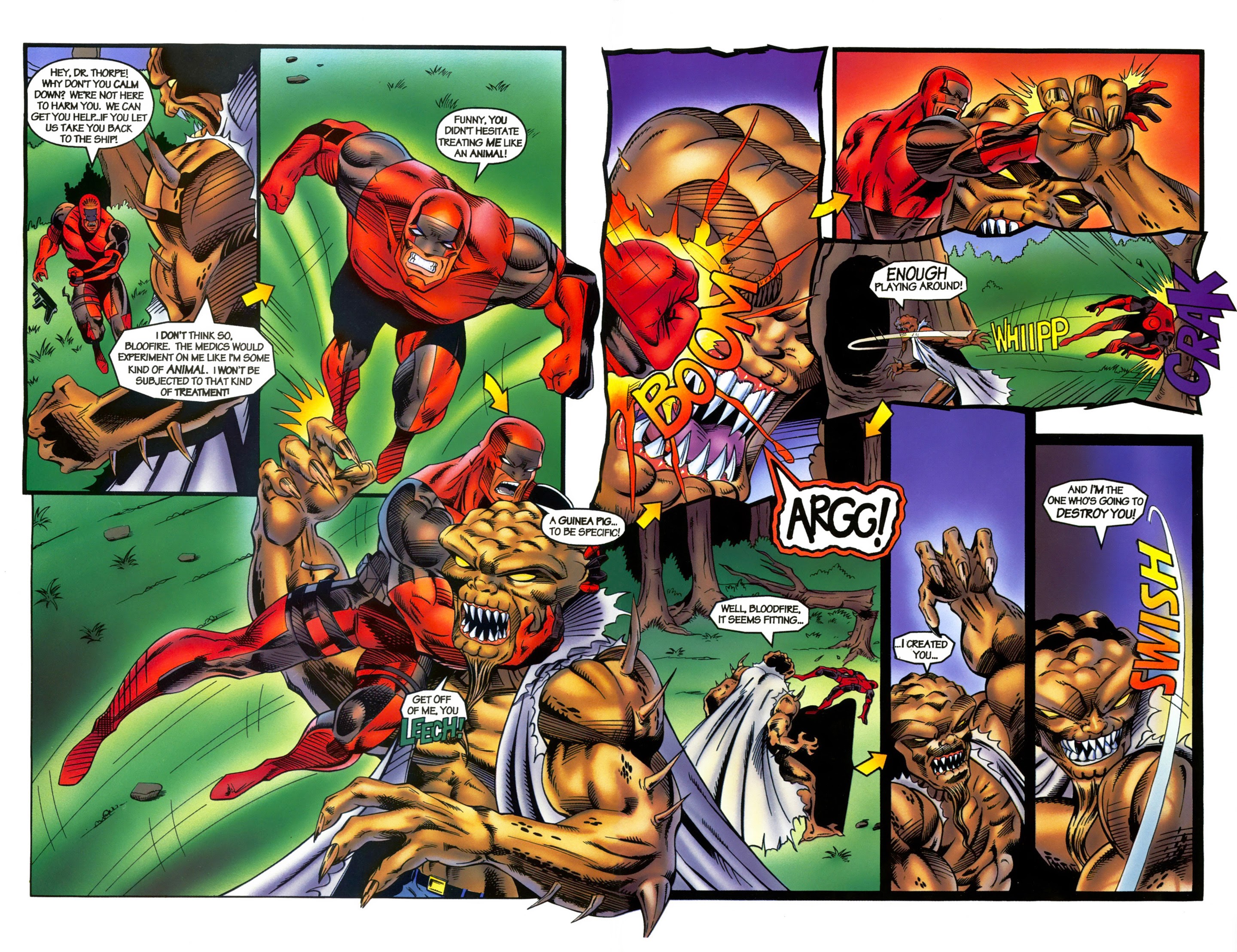 Read online Bloodfire comic -  Issue #11 - 6