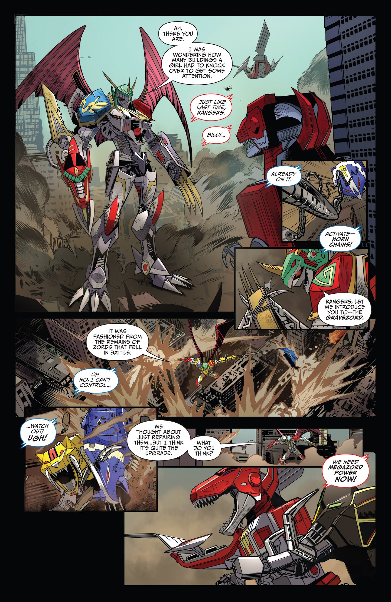 Read online Saban's Go Go Power Rangers comic -  Issue #10 - 16