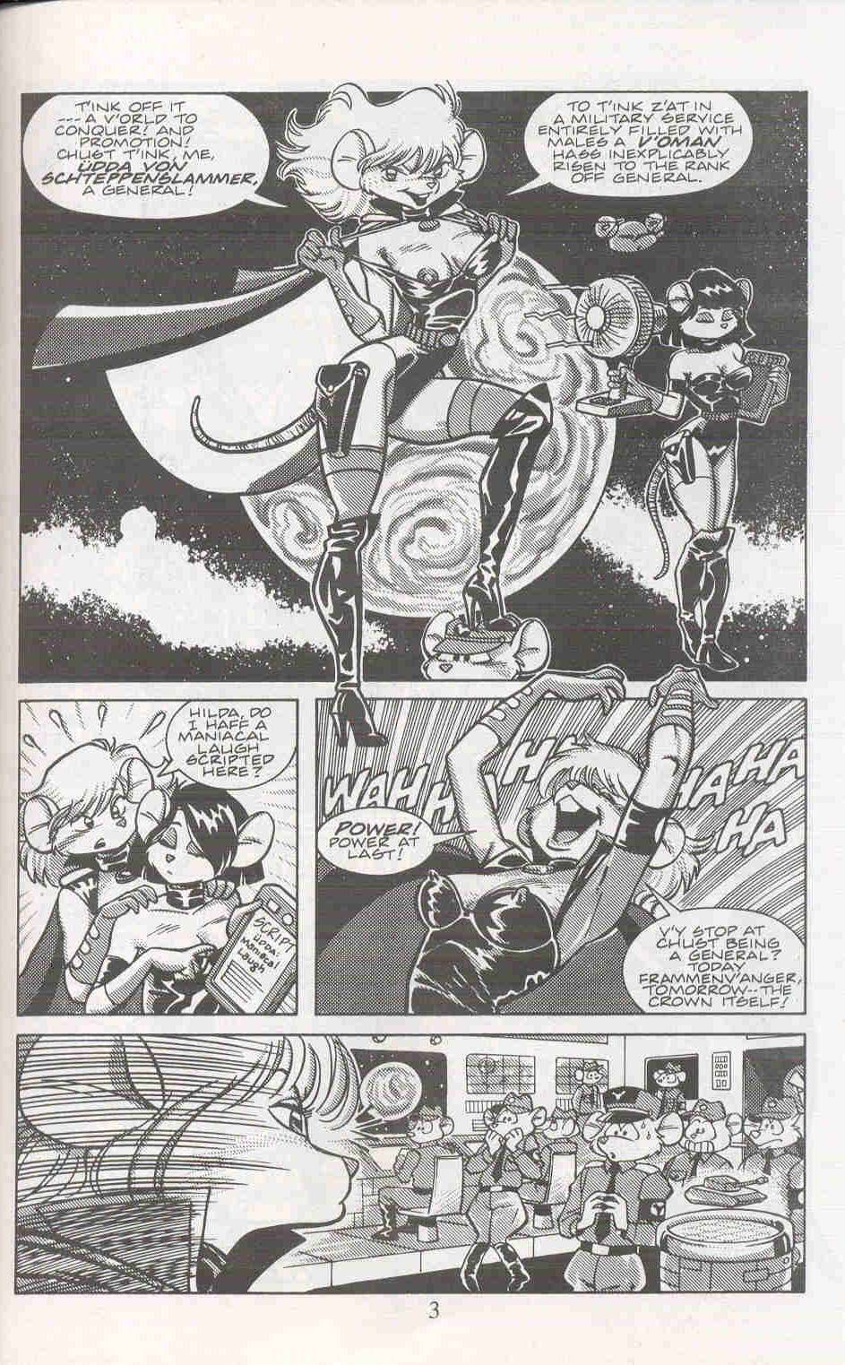 Read online Tank Vixens comic -  Issue #1 - 5