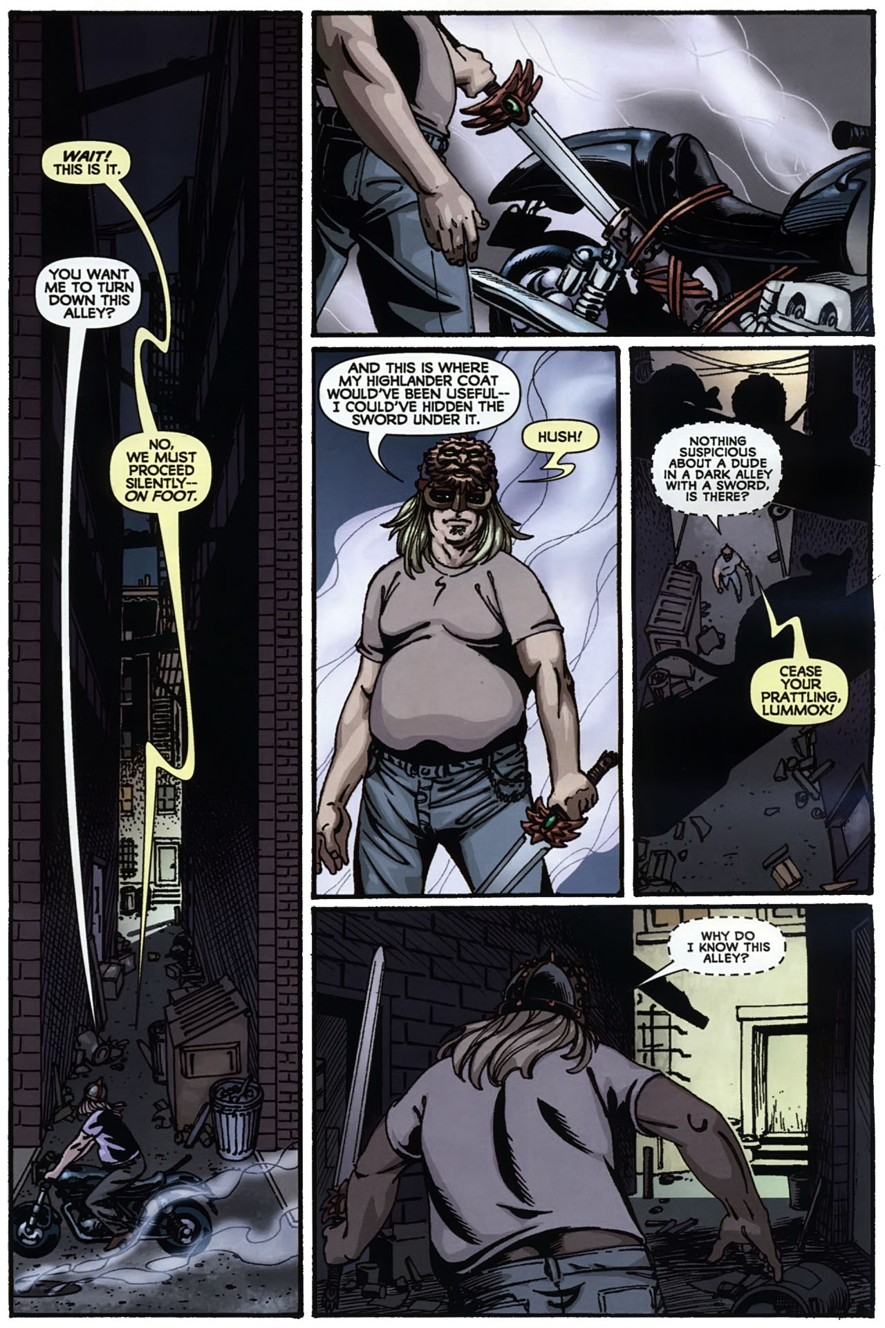 Read online The Helm comic -  Issue #3 - 7