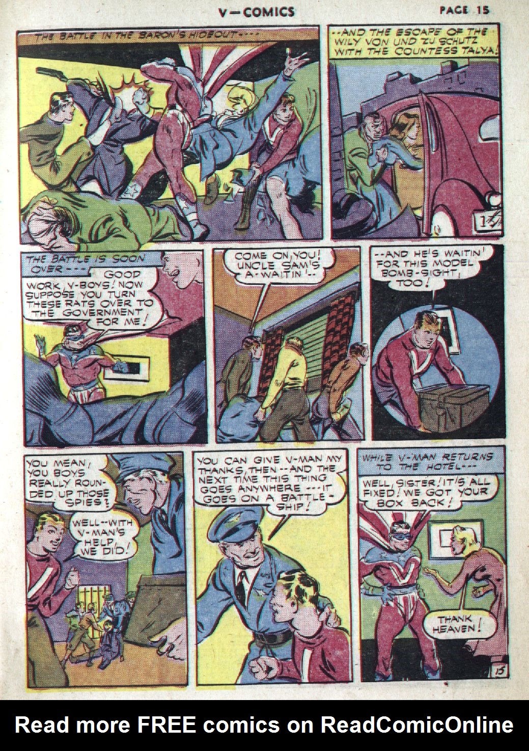 Read online V...- Comics comic -  Issue #1 - 17