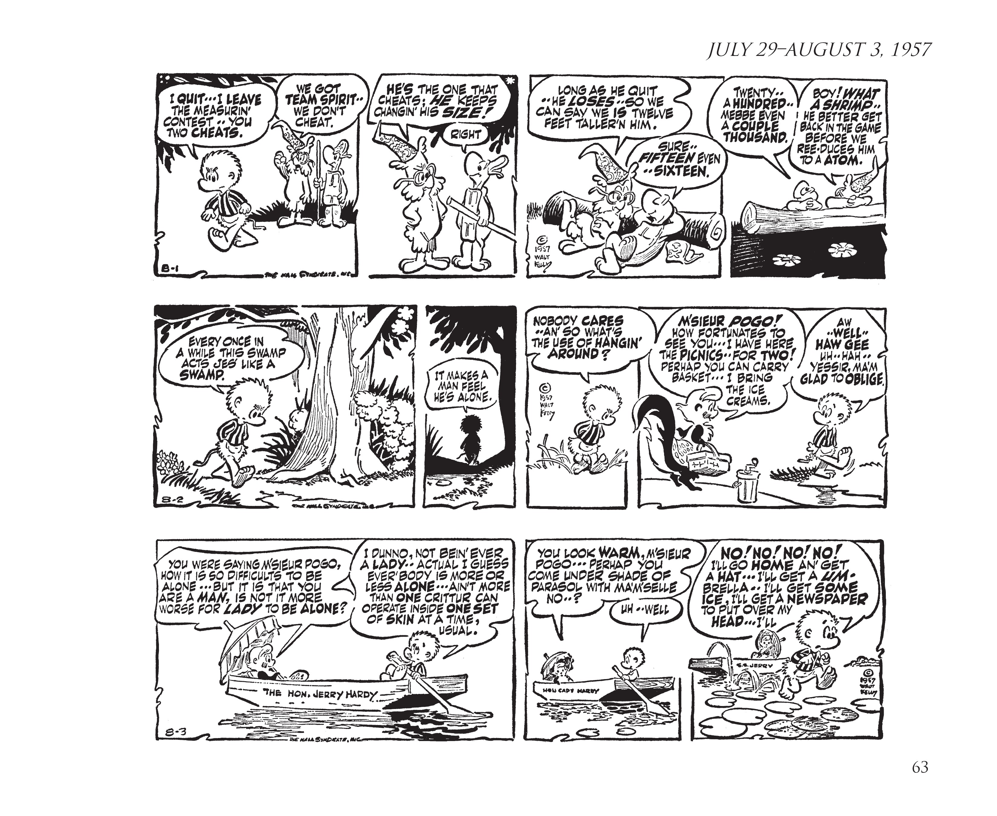 Read online Pogo by Walt Kelly: The Complete Syndicated Comic Strips comic -  Issue # TPB 5 (Part 1) - 72