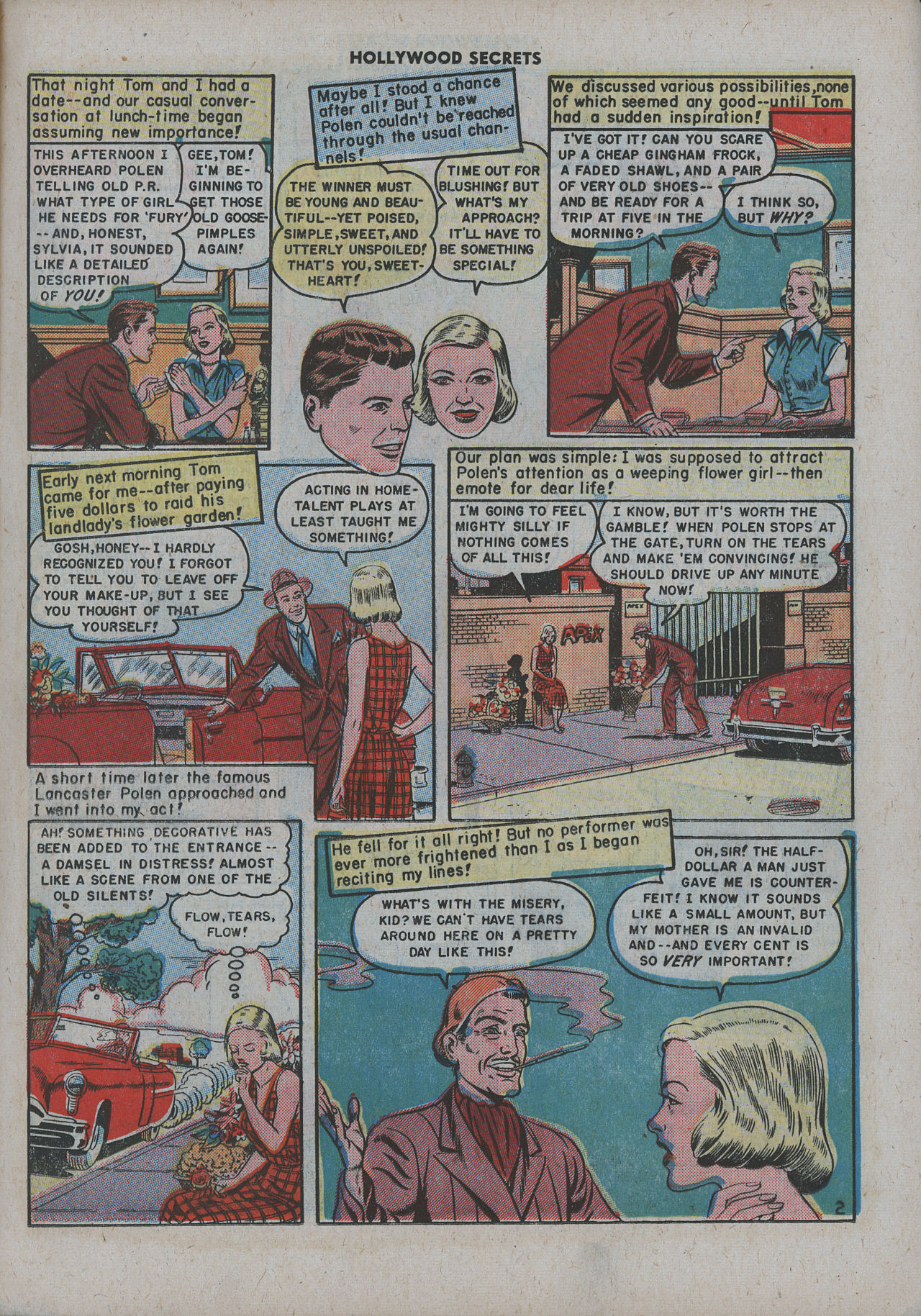 Read online Hollywood Secrets comic -  Issue #3 - 13