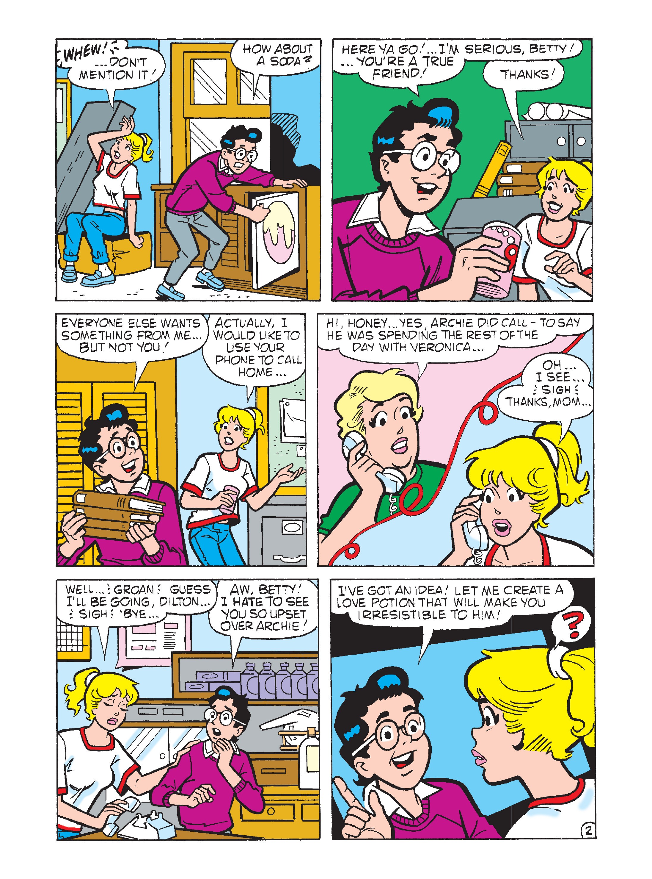 Read online Betty & Veronica Friends Double Digest comic -  Issue #240 - 230