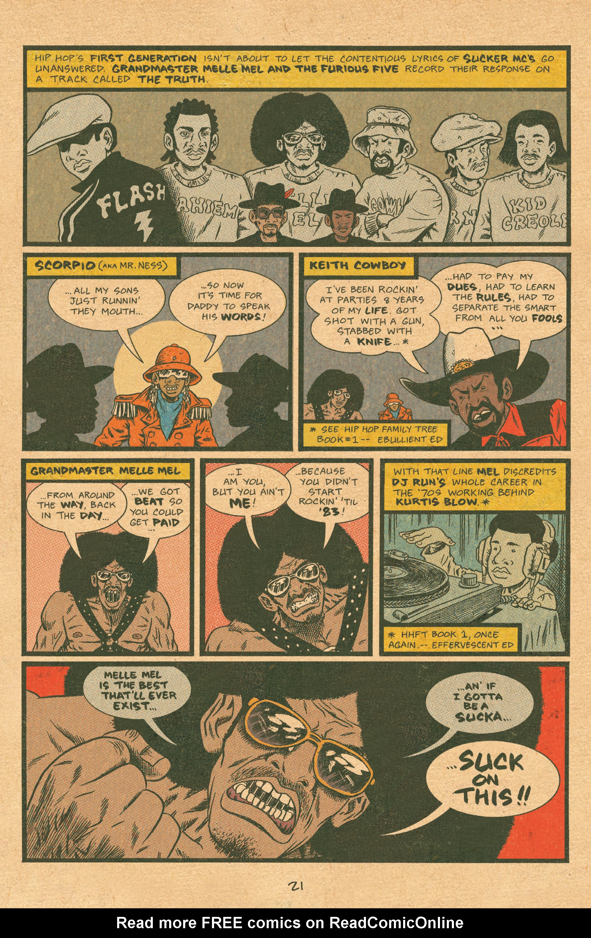 Read online Hip Hop Family Tree (2015) comic -  Issue #8 - 22