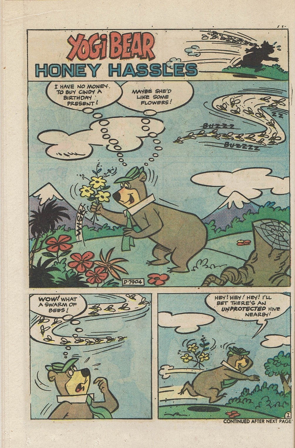 Read online Yogi Bear (1970) comic -  Issue #35 - 16