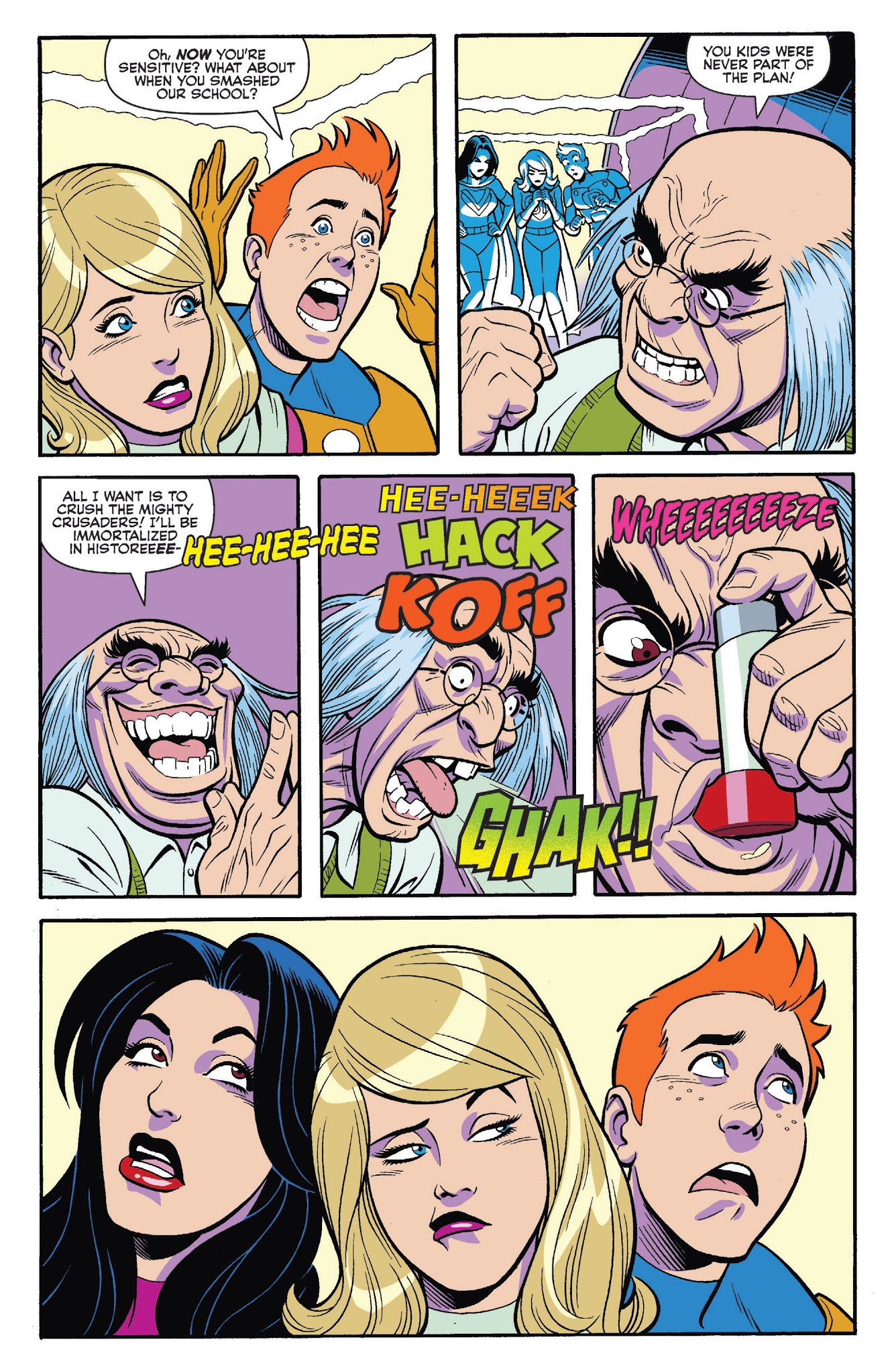 Read online Archie's Superteens Versus Crusaders comic -  Issue #2 - 9