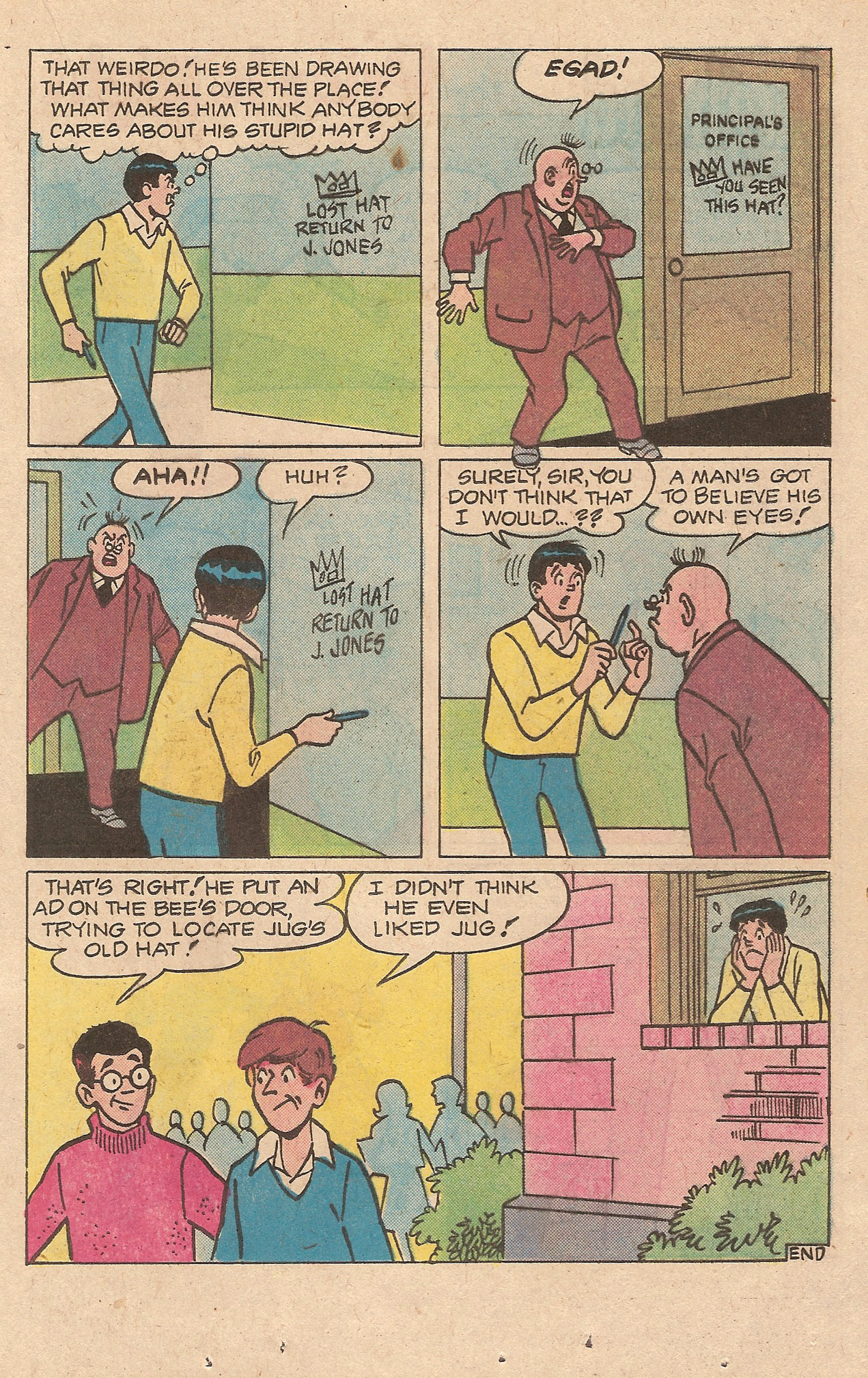 Read online Jughead (1965) comic -  Issue #287 - 17