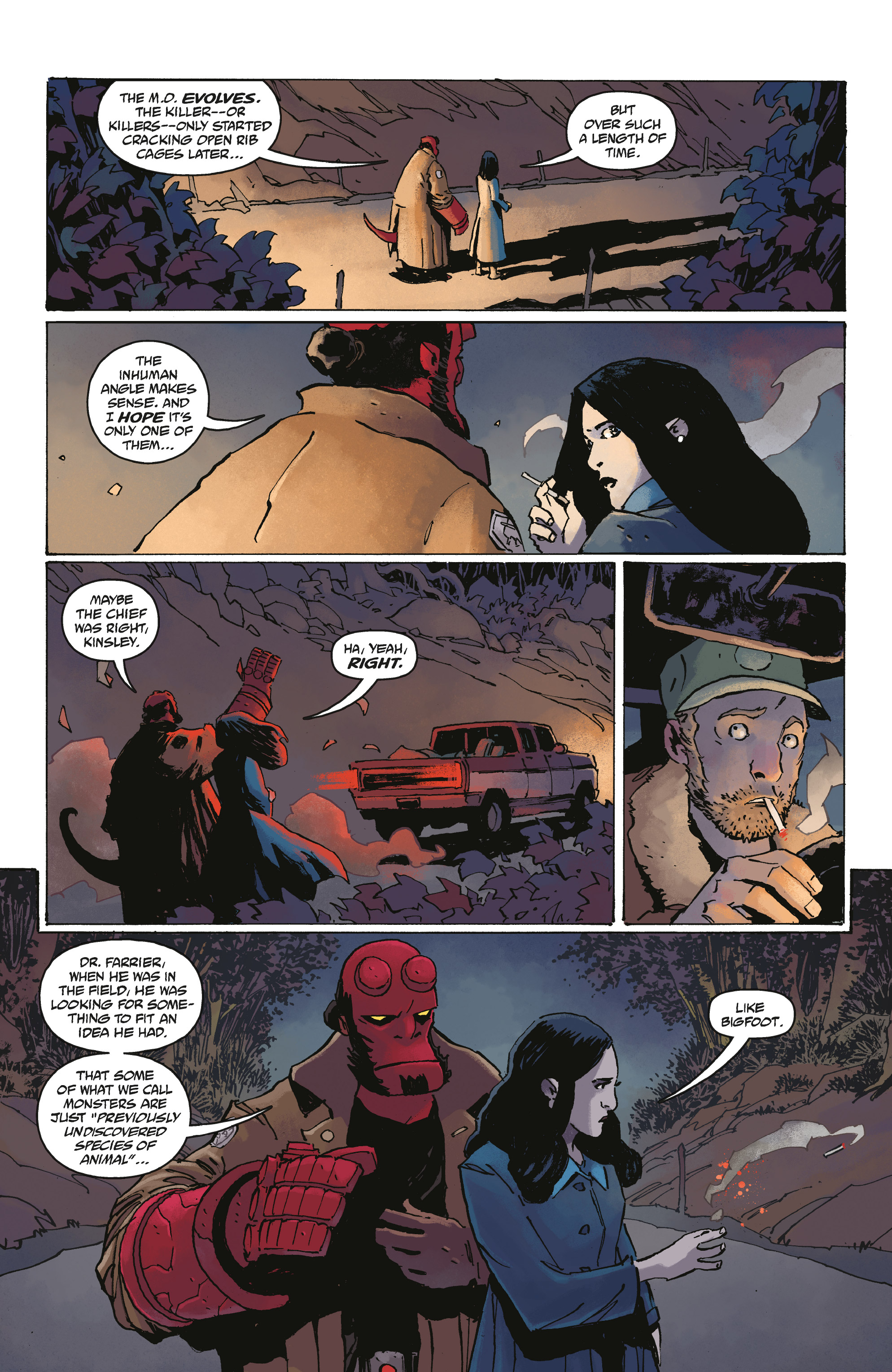 Read online Hellboy and the B.P.R.D.: Saturn Returns comic -  Issue #1 - 19