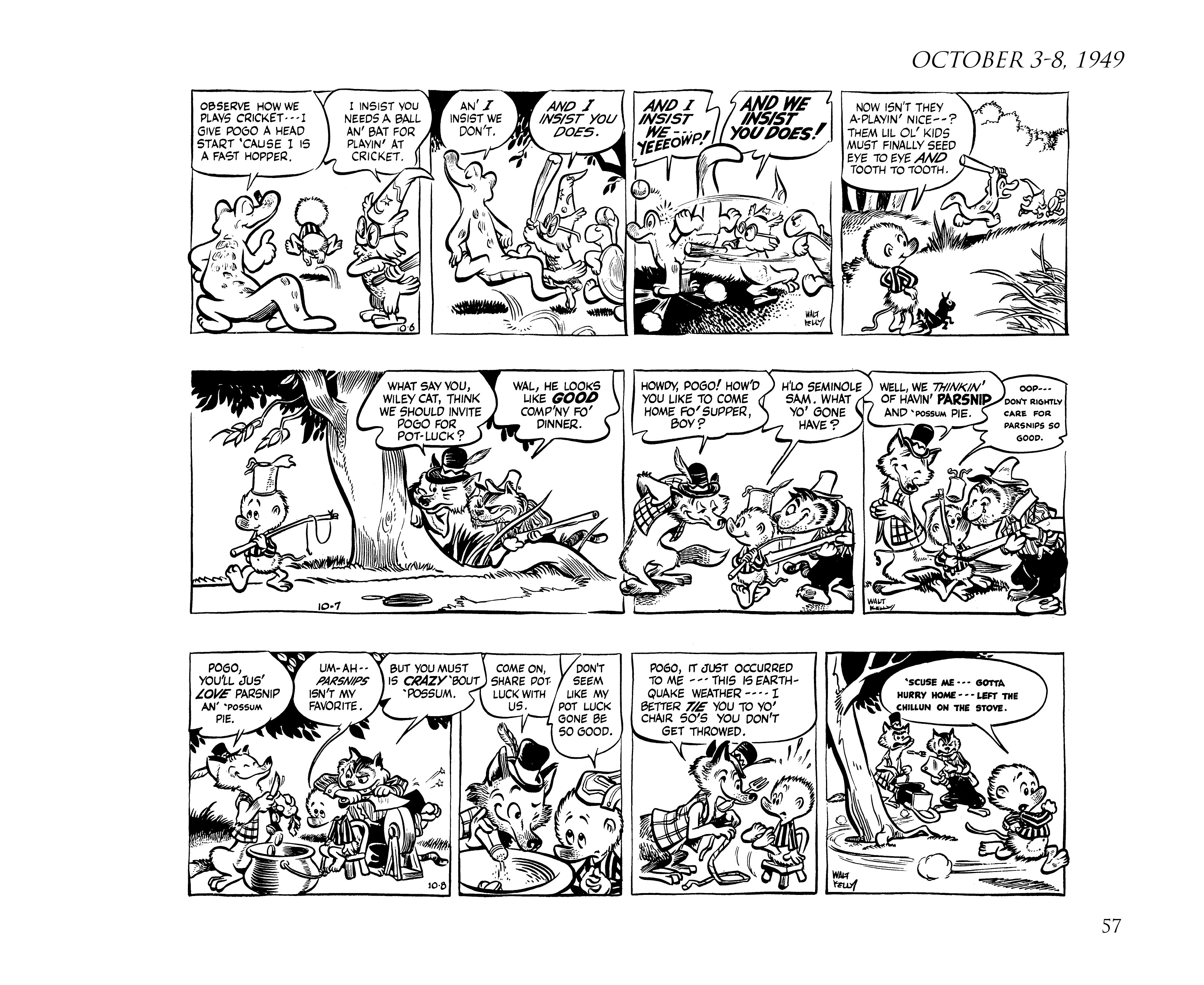 Read online Pogo by Walt Kelly: The Complete Syndicated Comic Strips comic -  Issue # TPB 1 (Part 1) - 75