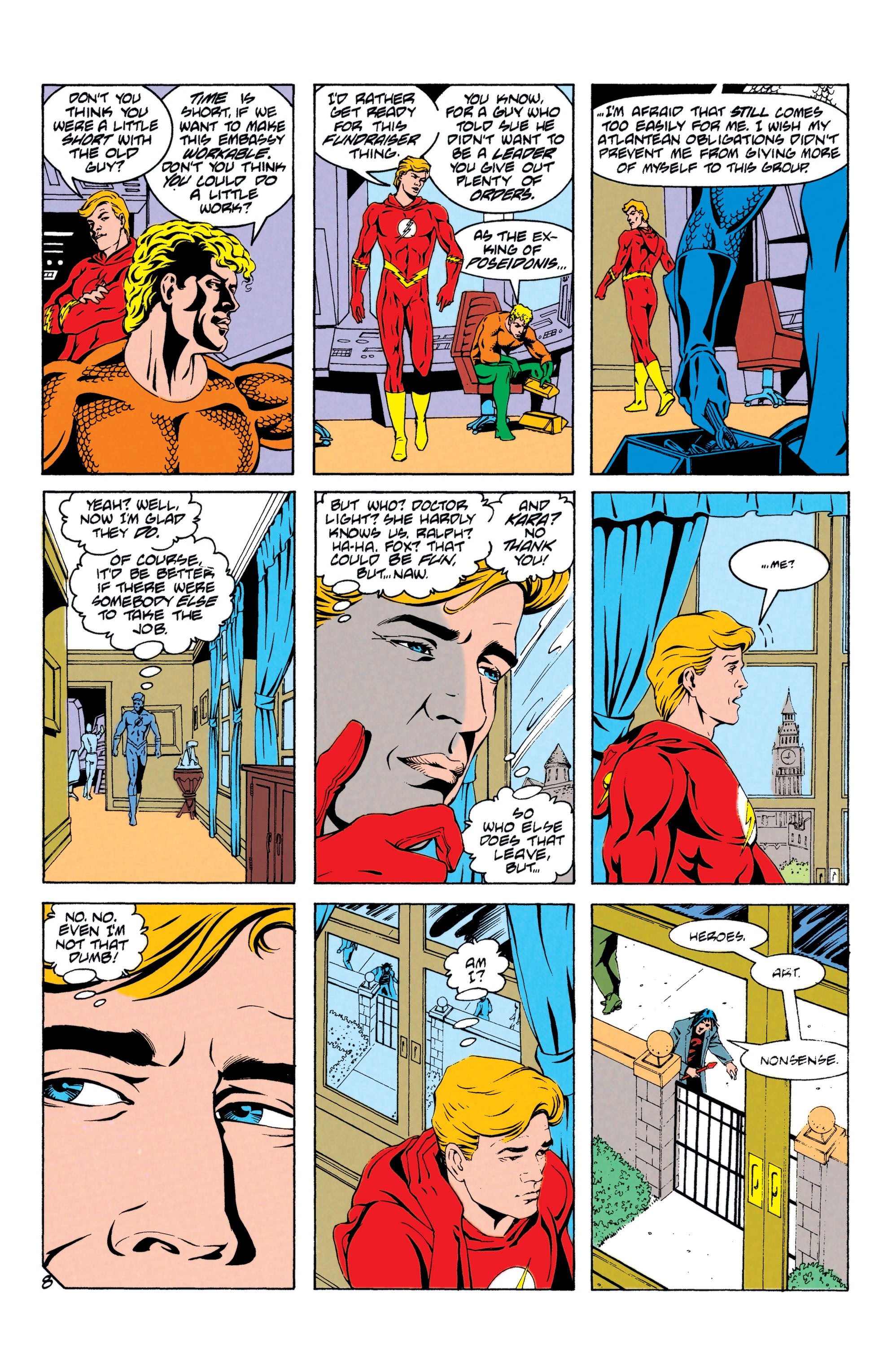 Read online Justice League Europe comic -  Issue #37 - 9