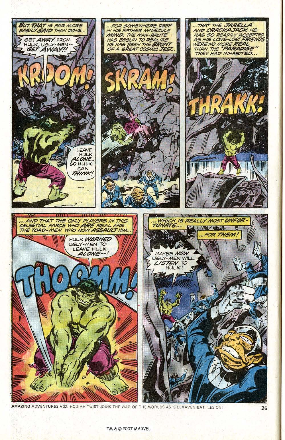 Read online The Incredible Hulk (1968) comic -  Issue #191 - 28