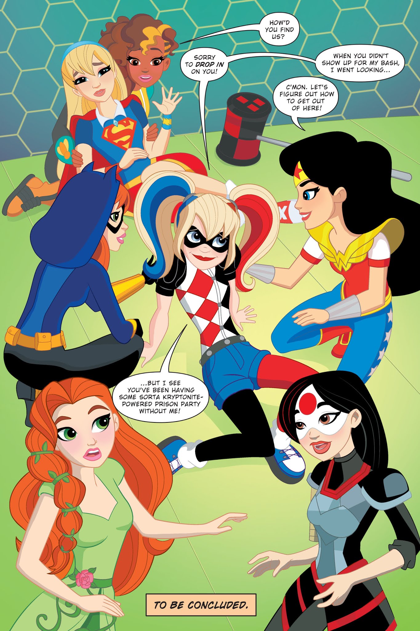 Read online DC Super Hero Girls: Finals Crisis comic -  Issue # TPB - 111