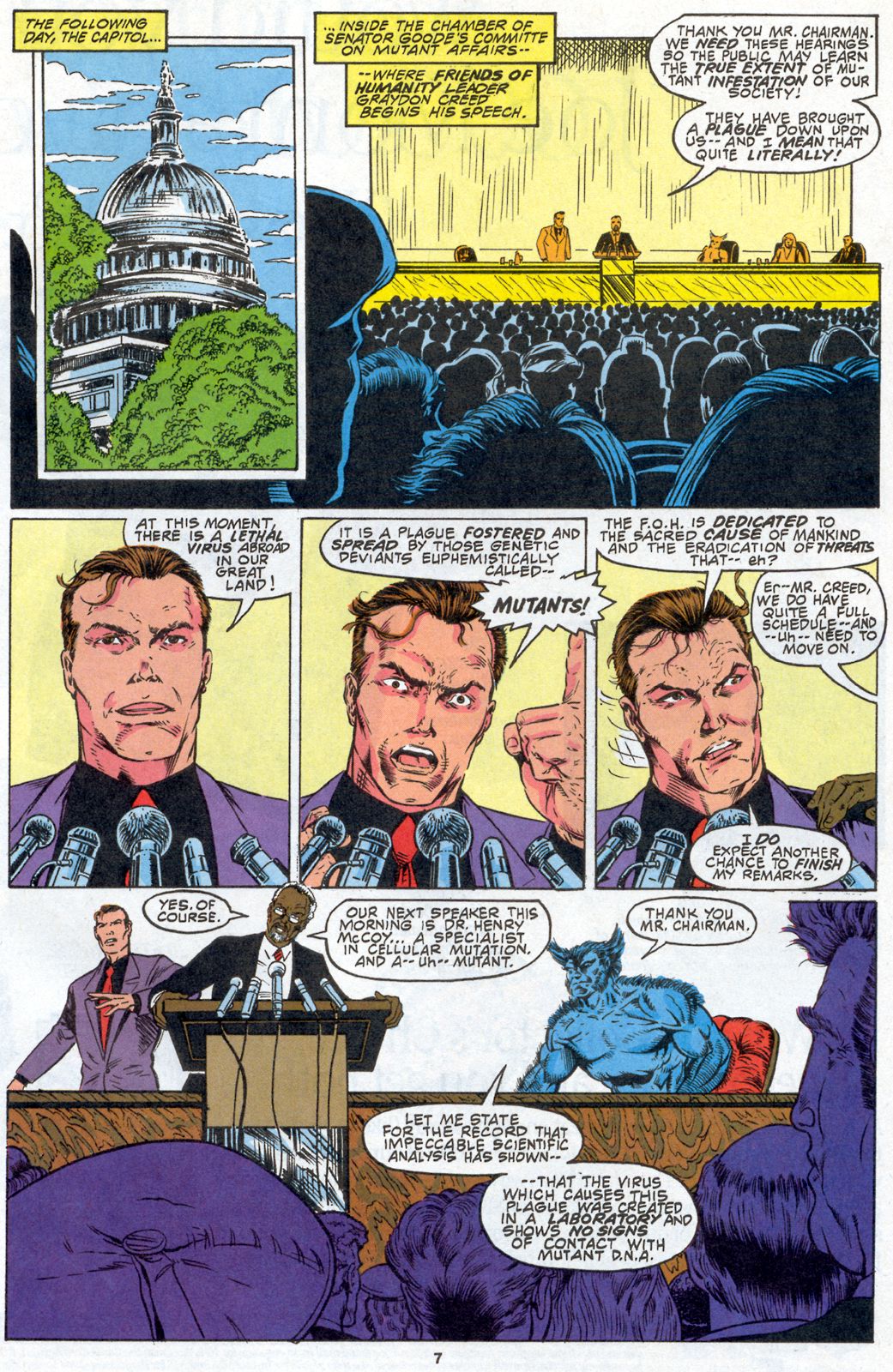 Read online X-Men Adventures (1994) comic -  Issue #8 - 7